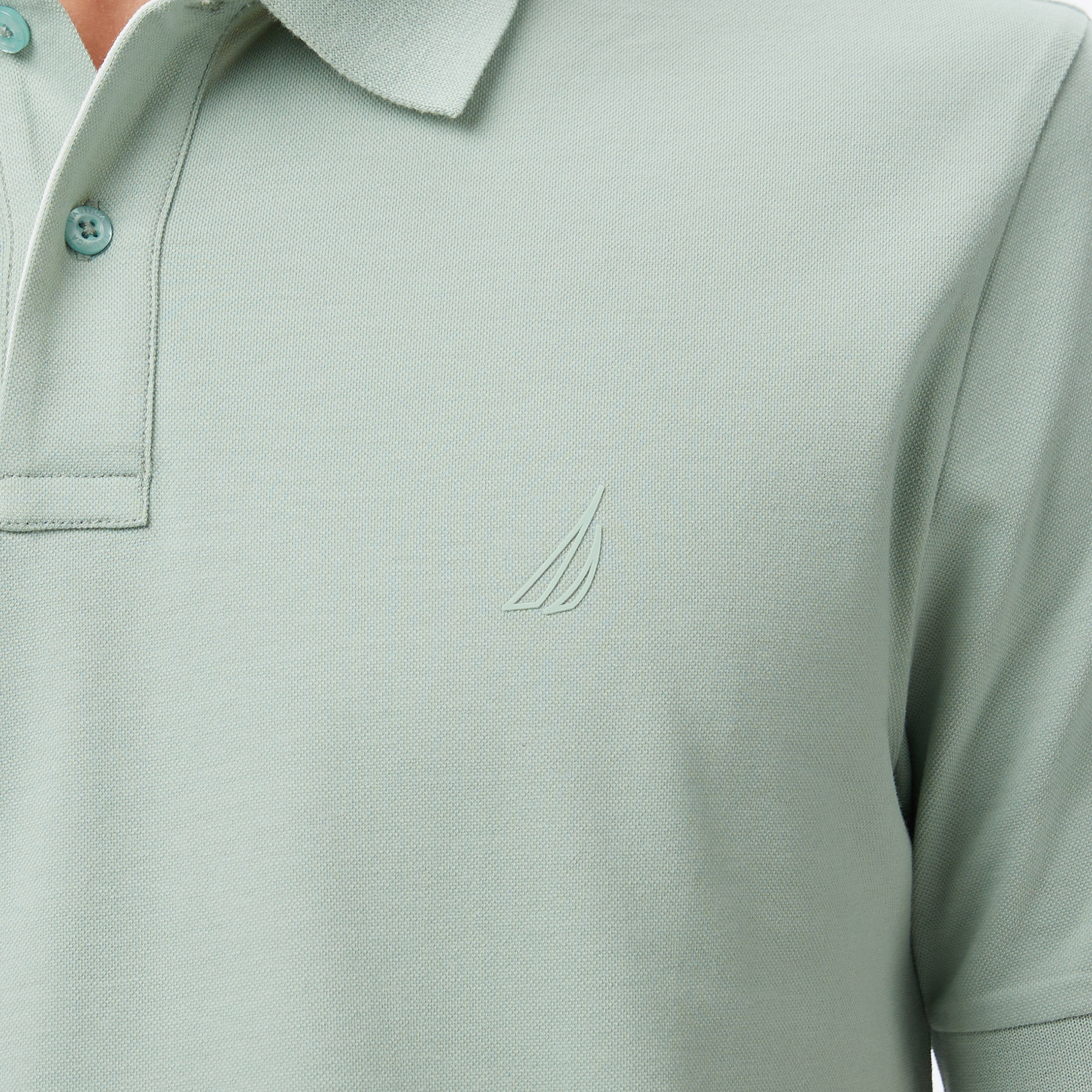 Nautica Erkek Yeşil Regular Fit Polo Yaka T-Shirt