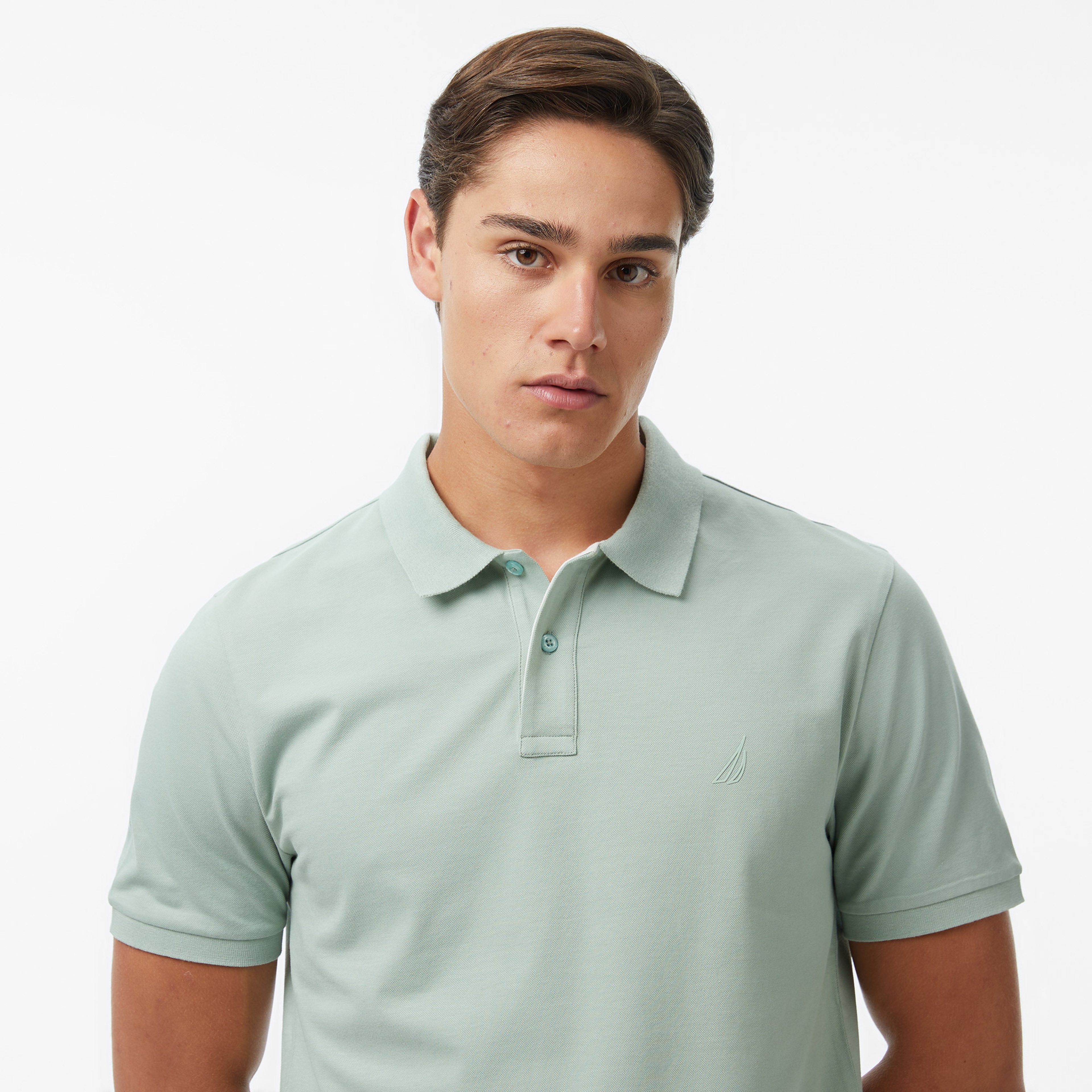 Nautica Erkek Yeşil Regular Fit Polo Yaka T-Shirt