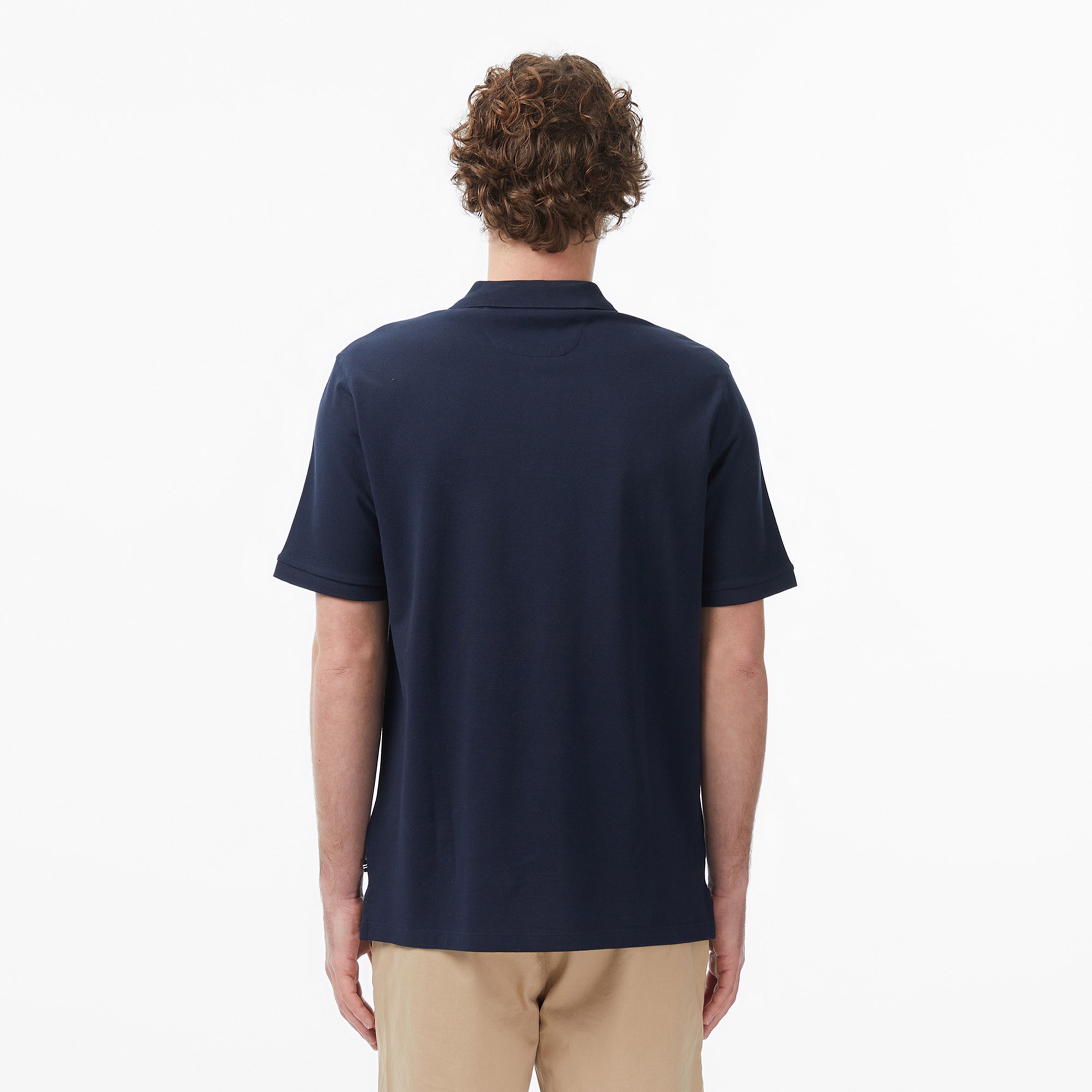 Nautica Erkek Lacivert Regular Fit Polo Yaka T-Shirt