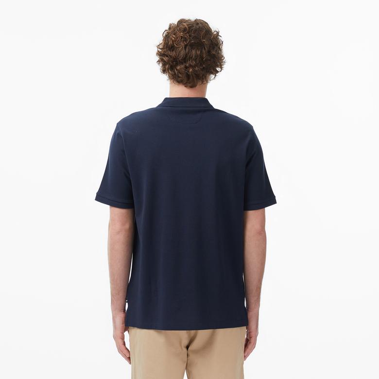 Nautica Erkek Lacivert Regular Fit Polo Yaka T-Shirt