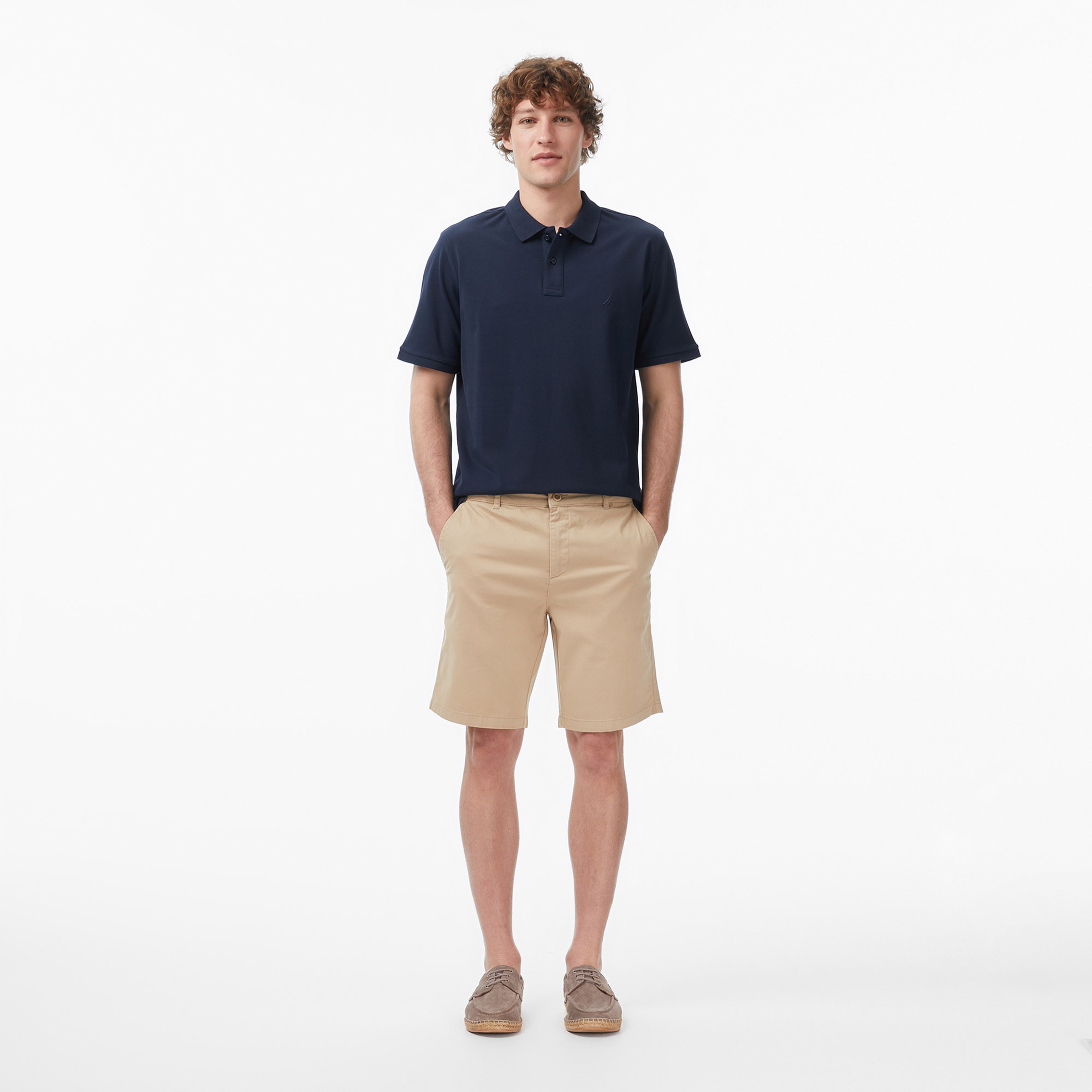 Nautica Erkek Lacivert Regular Fit Polo Yaka T-Shirt