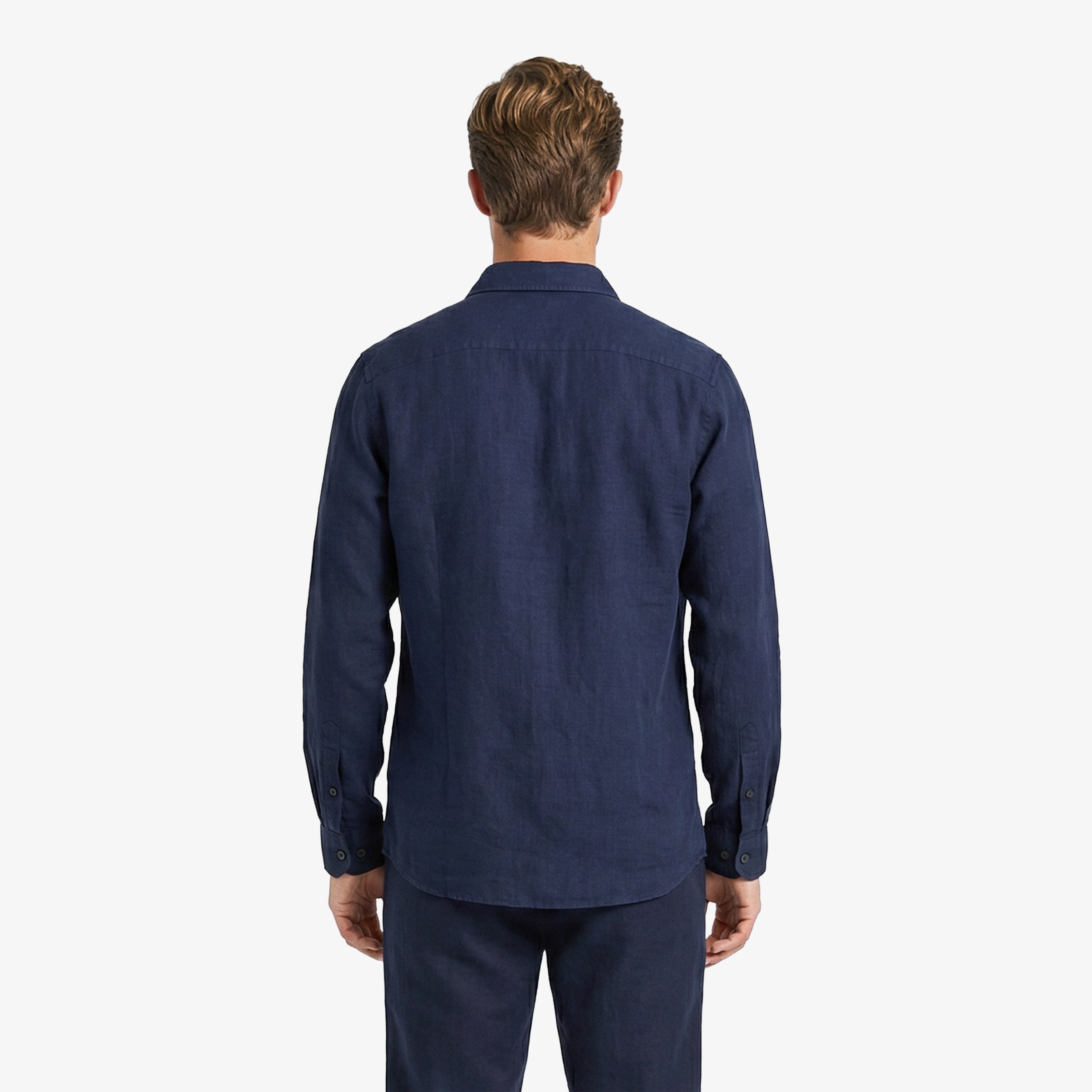 Nautica Erkek Lacivert Regular Fit Gömlek