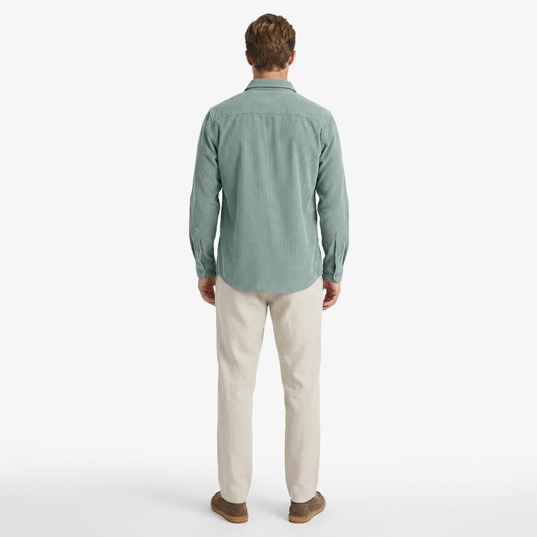 Nautica Erkek Yeşil Regular Fit Gömlek
