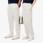 Lacoste Fleece Unisex Beyaz Eşofman Altı