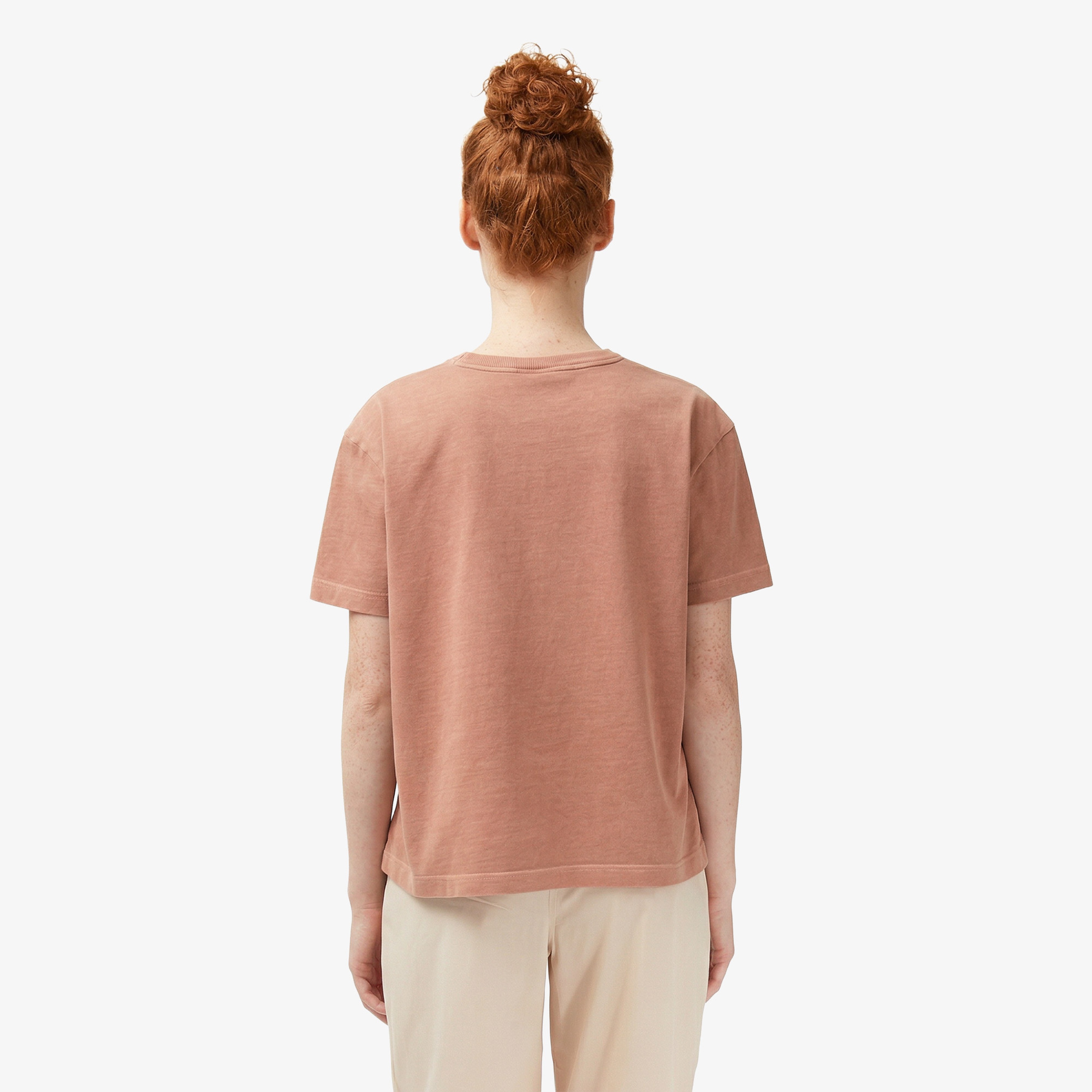 Lacoste Regular Fit Kadın Pembe T-Shirt