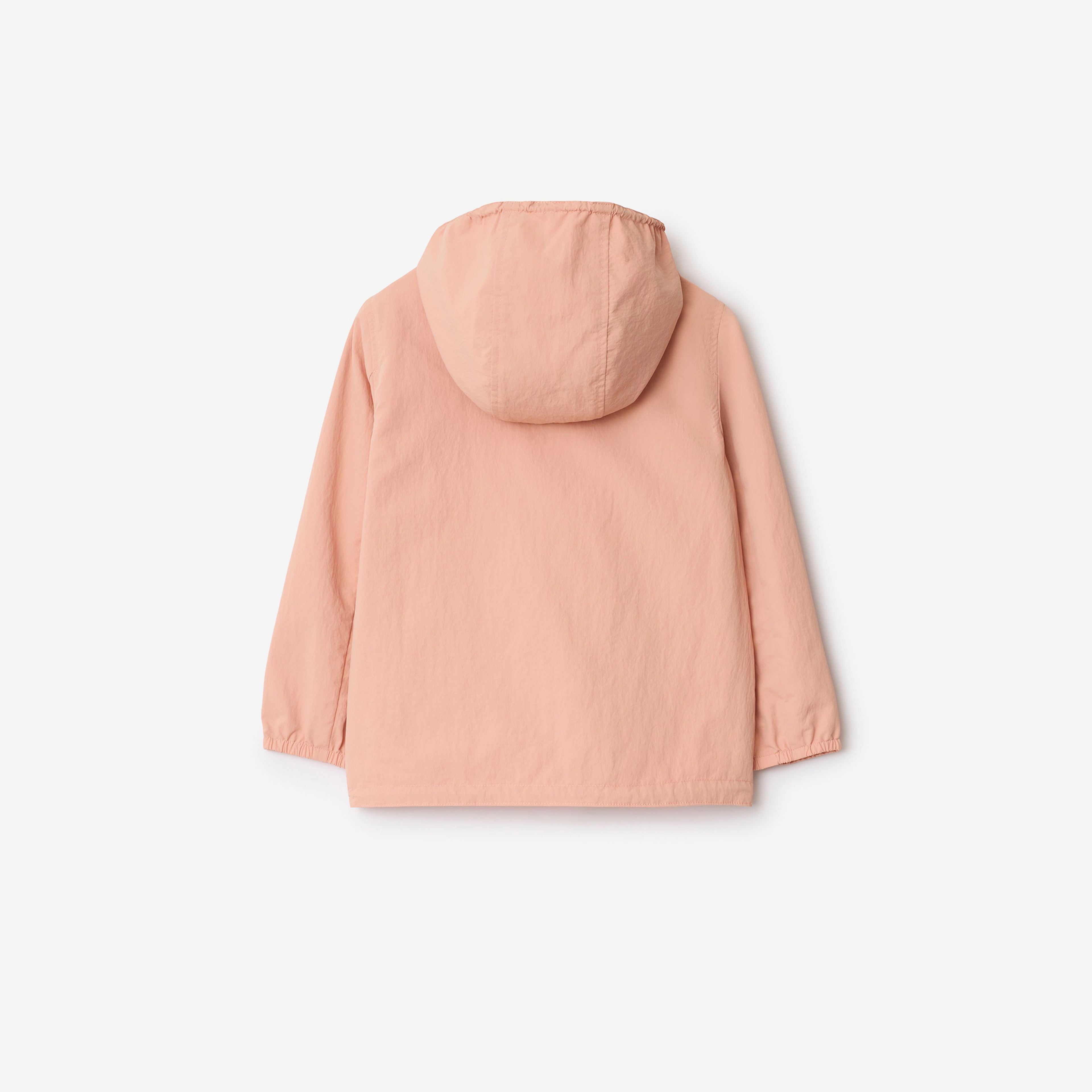 Burberry Roman Nylon Hooded Çocuk Pembe Mont