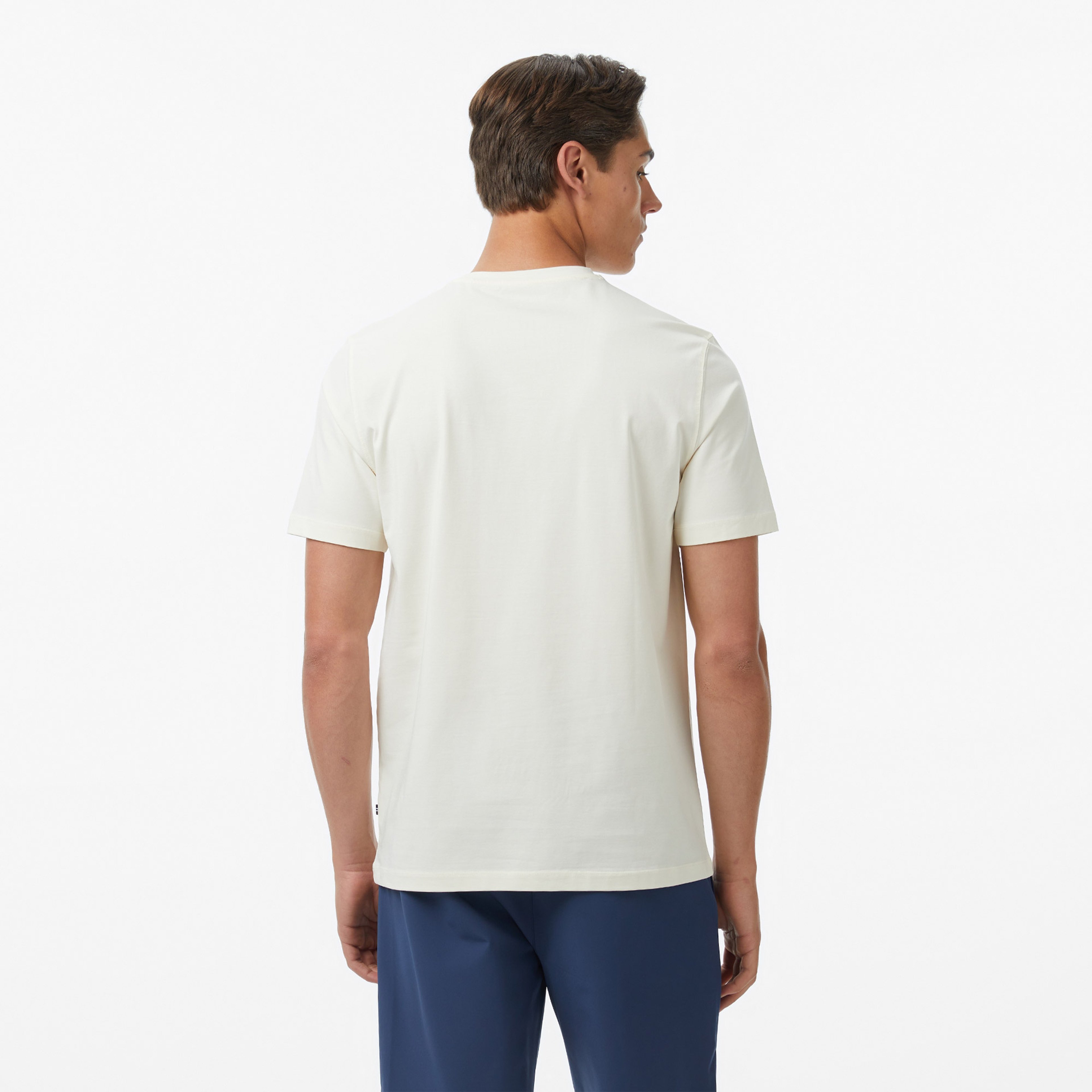 Nautica Erkek Ekru Regular Fit T-Shirt