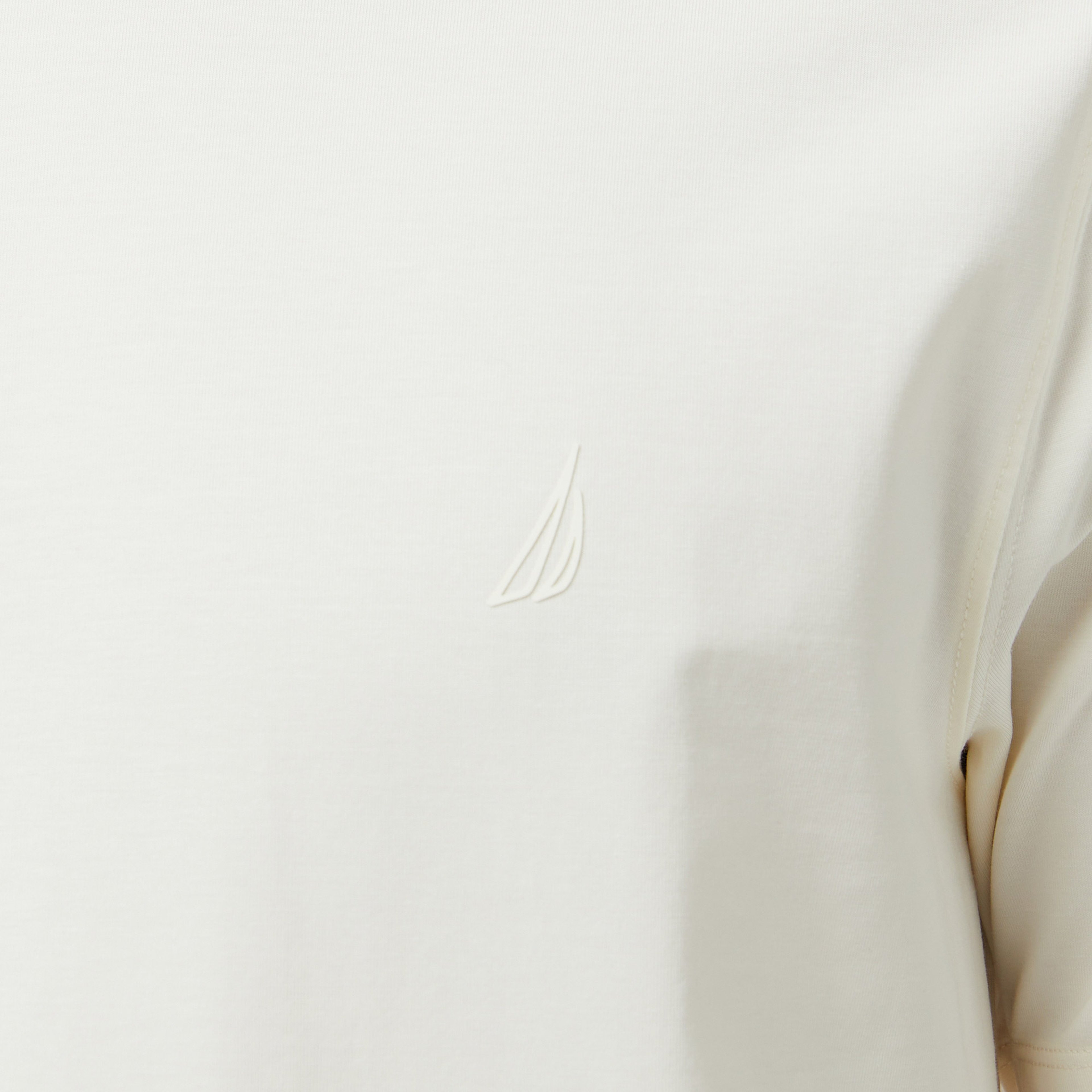 Nautica Erkek Ekru Regular Fit T-Shirt