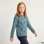 Vans Sk8 Pullover Çocuk Gri Sweatshirt