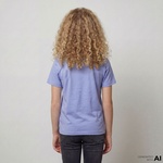 Champion Crewneck SS Çocuk Mor T-Shirt