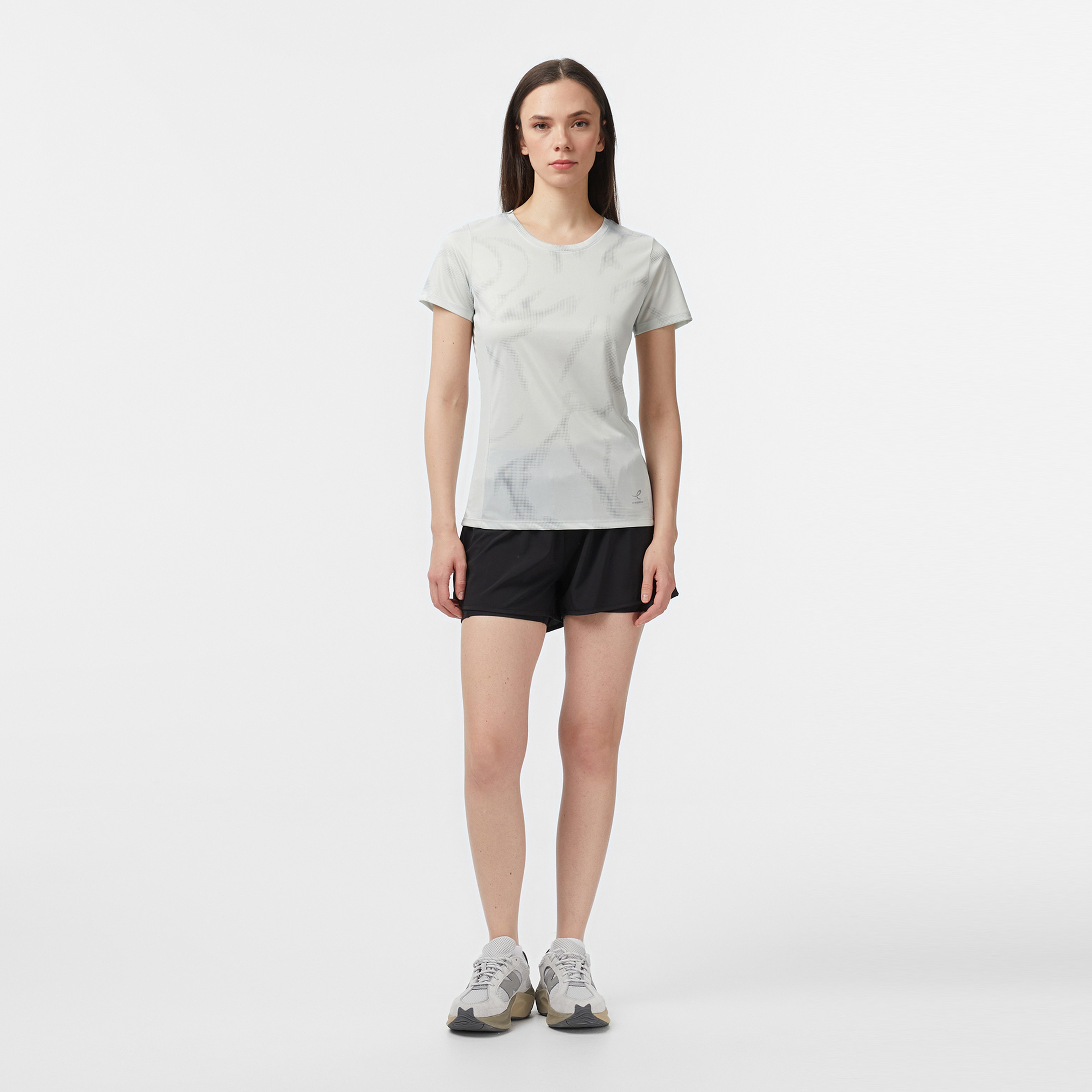 Energetics Maiva IV Kadın Gri Koşu T-Shirt