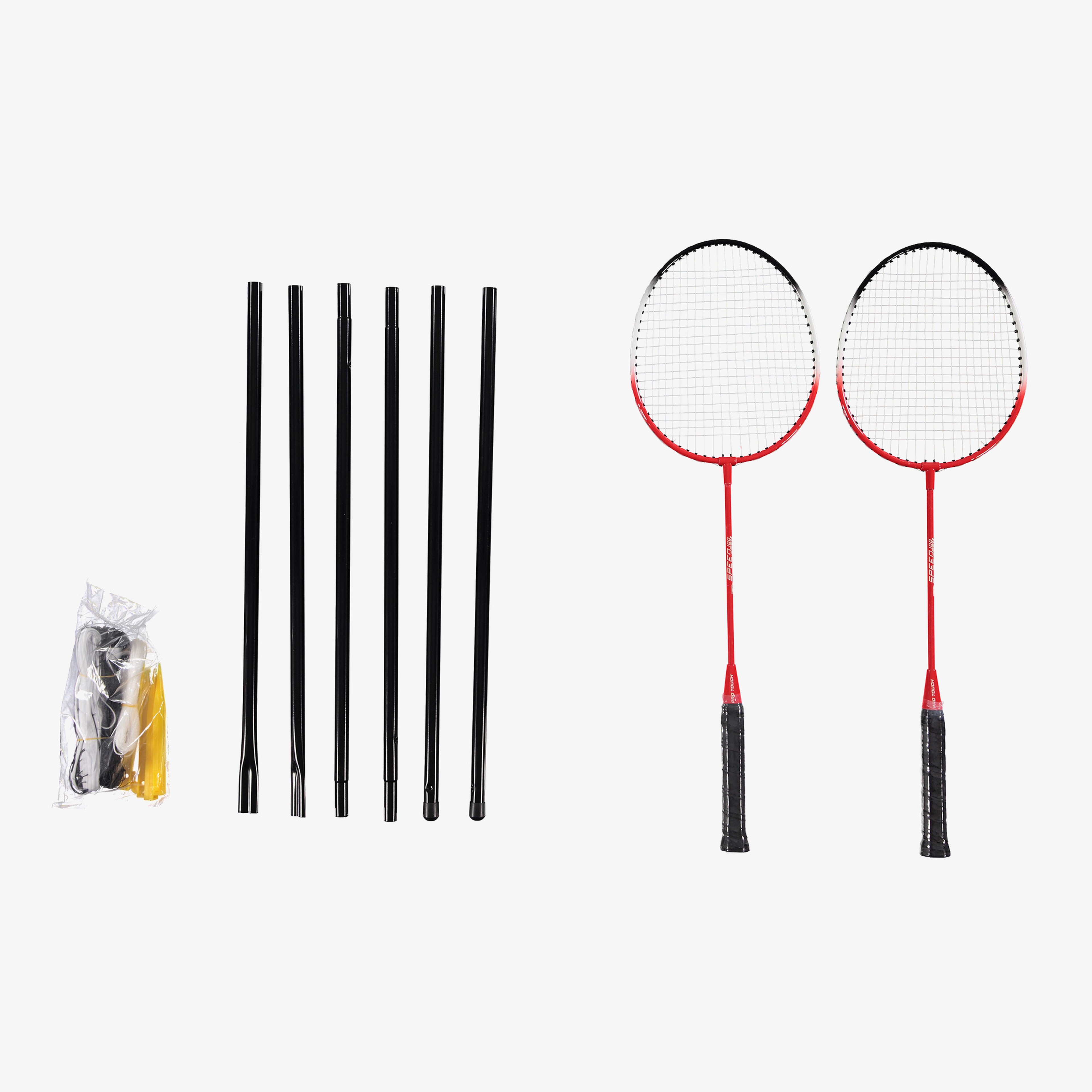 Pro Touch Speed 100 - 2 Ply Nt ST Kırmızı Badminton Seti