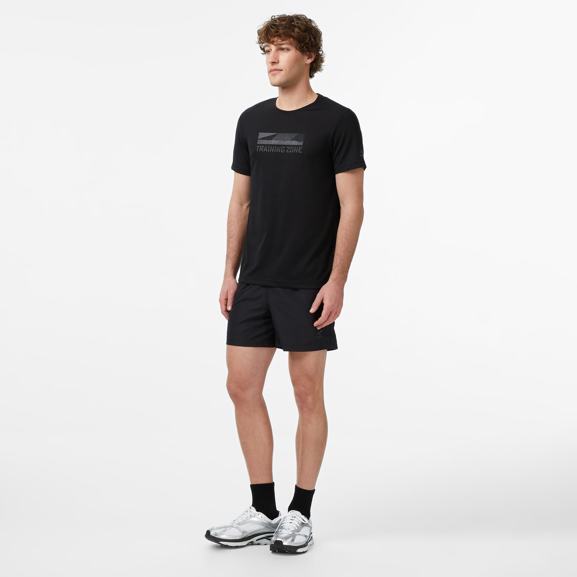 Energetics Tommi VII Erkek Siyah Antrenman T-Shirt