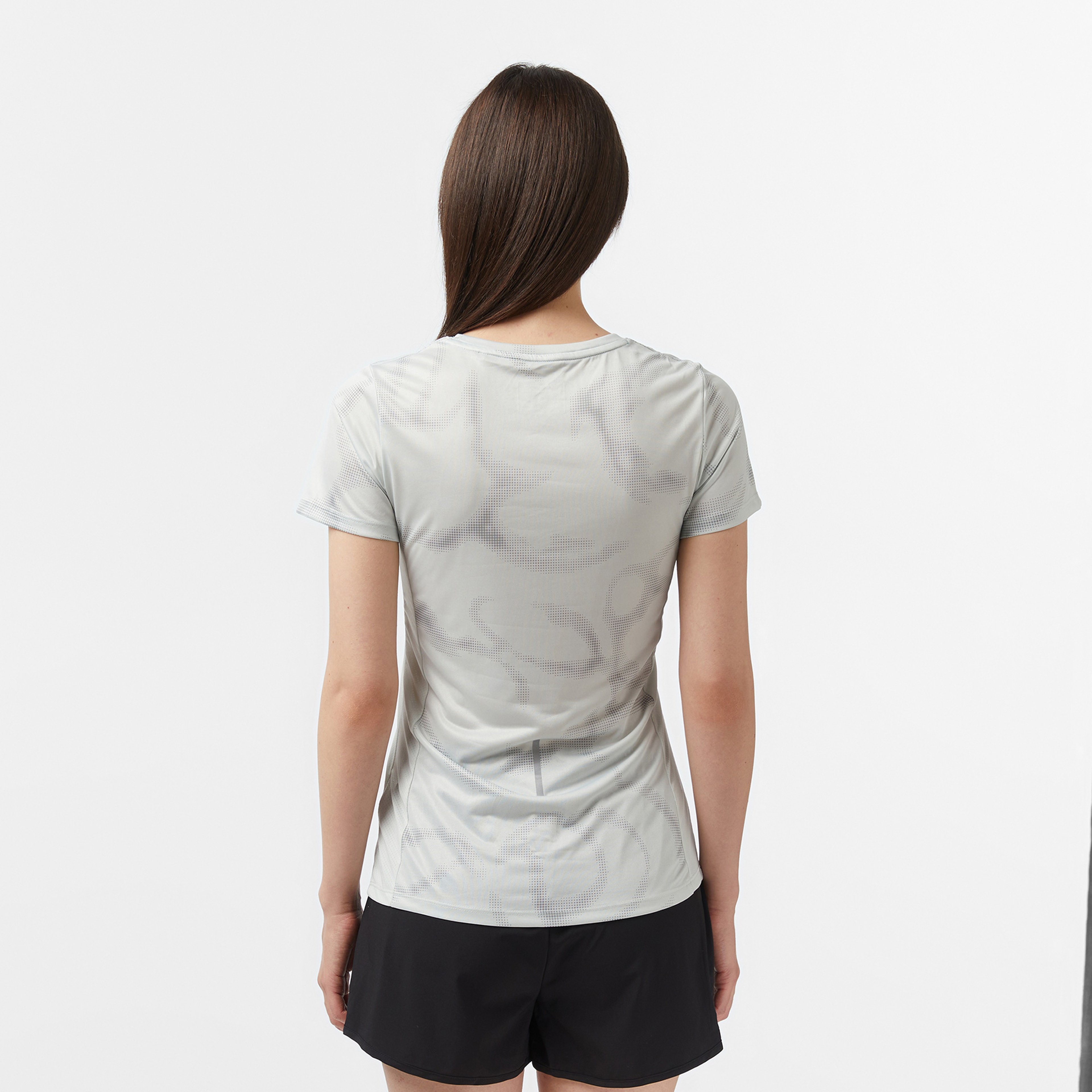 Energetics Maiva IV Kadın Gri Koşu T-Shirt