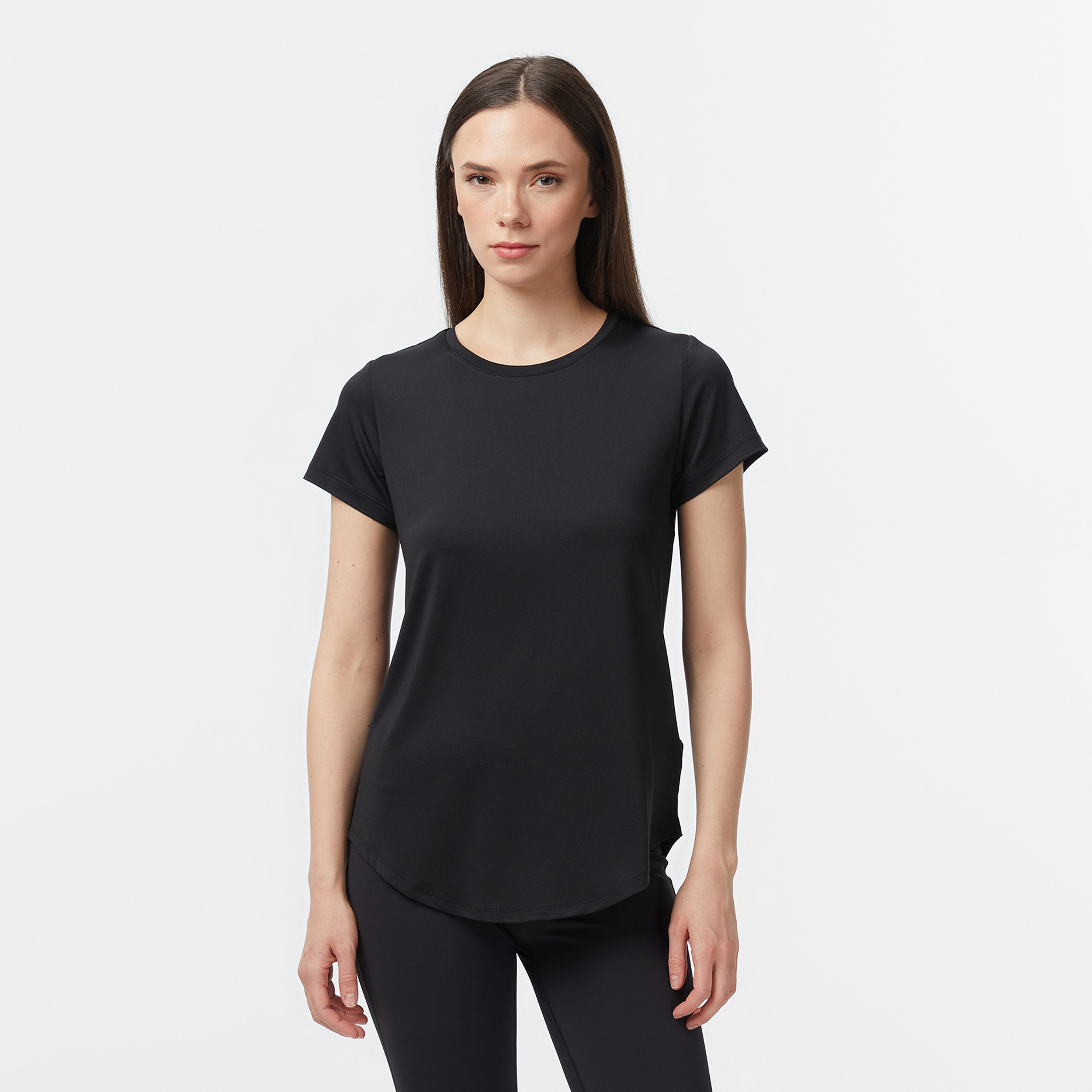 Energetics Cecilia V Kadın Siyah Antrenman T-Shirt