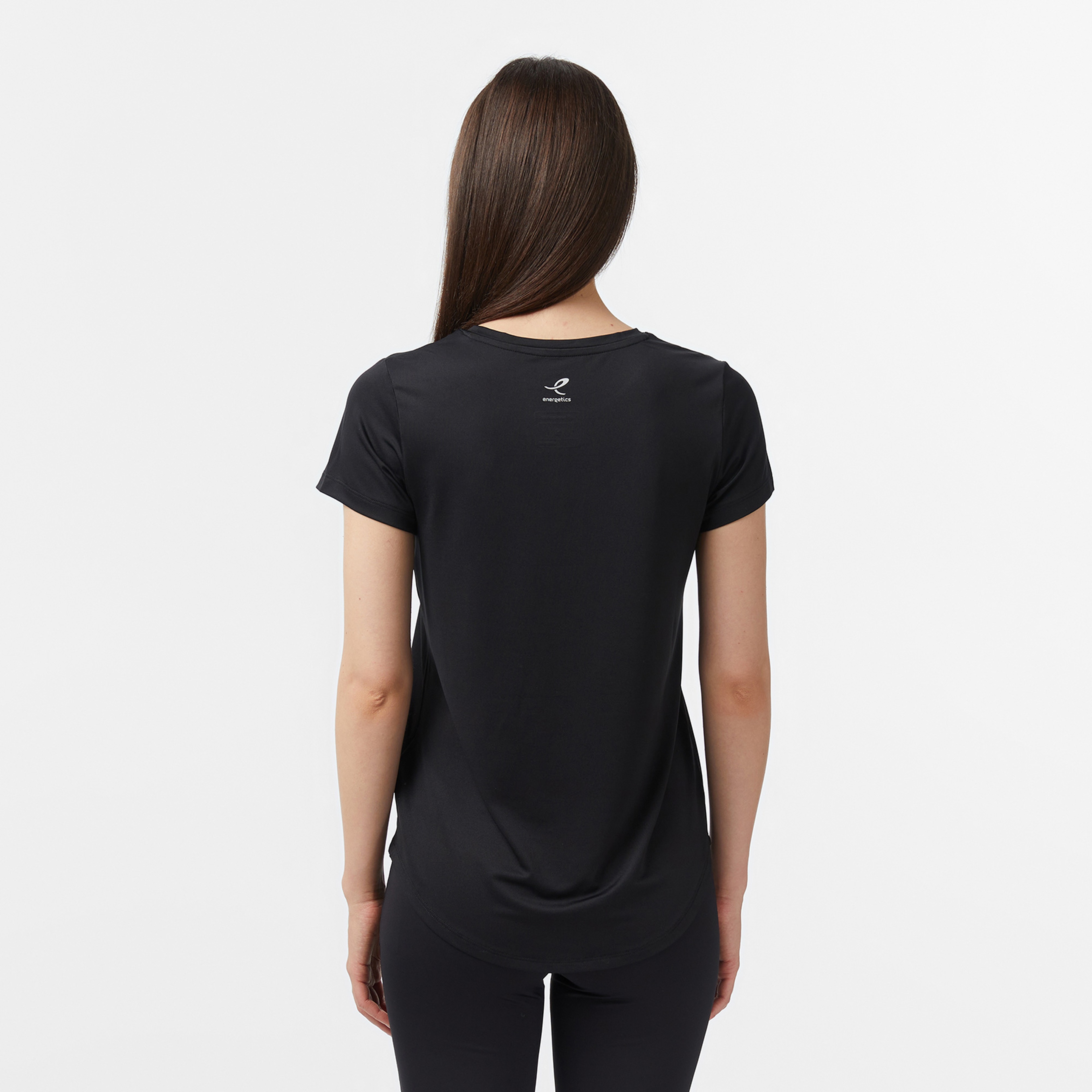 Energetics Cecilia V Kadın Siyah Antrenman T-Shirt
