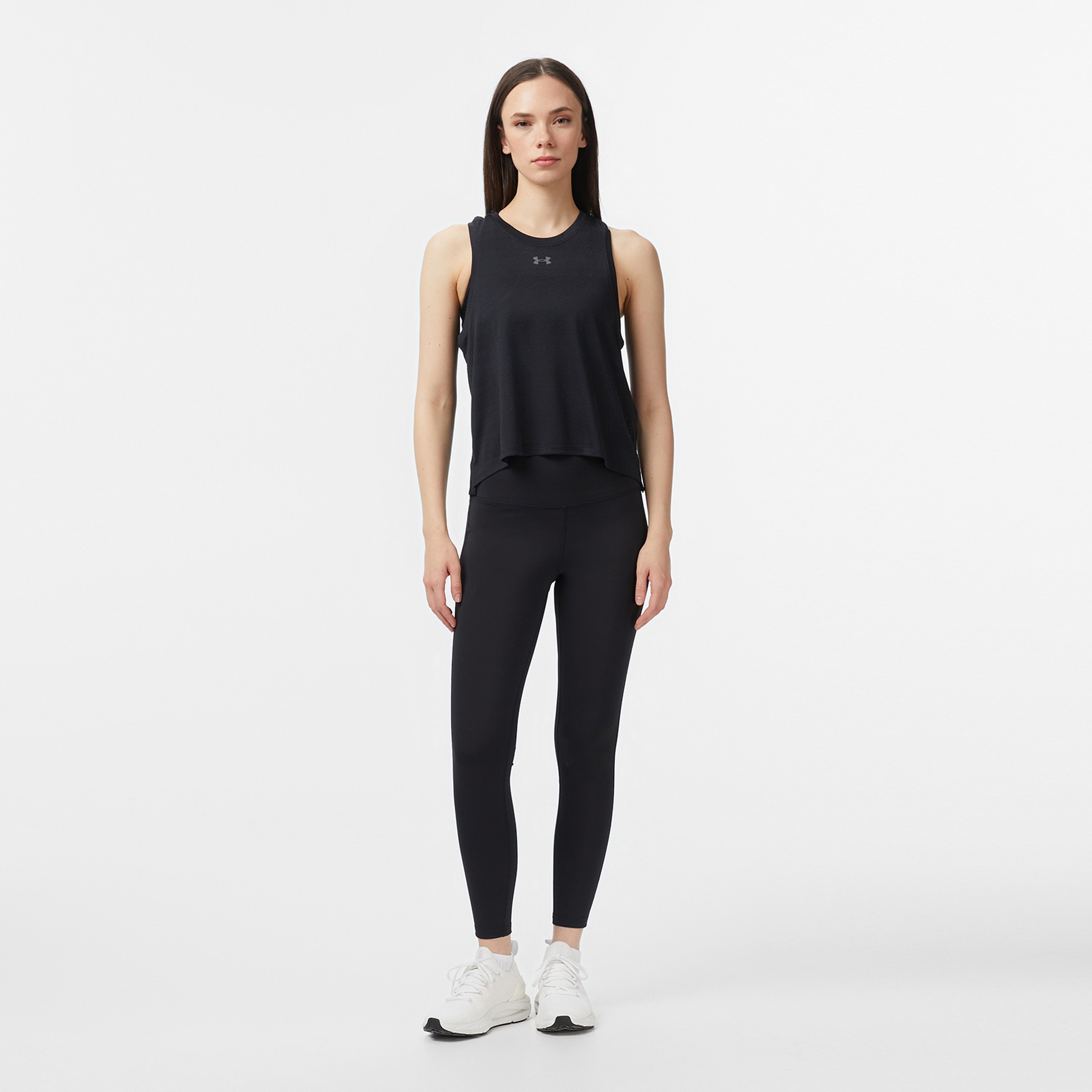 Under Armour Velociti Singlet Kadın Siyah Koşu Atlet