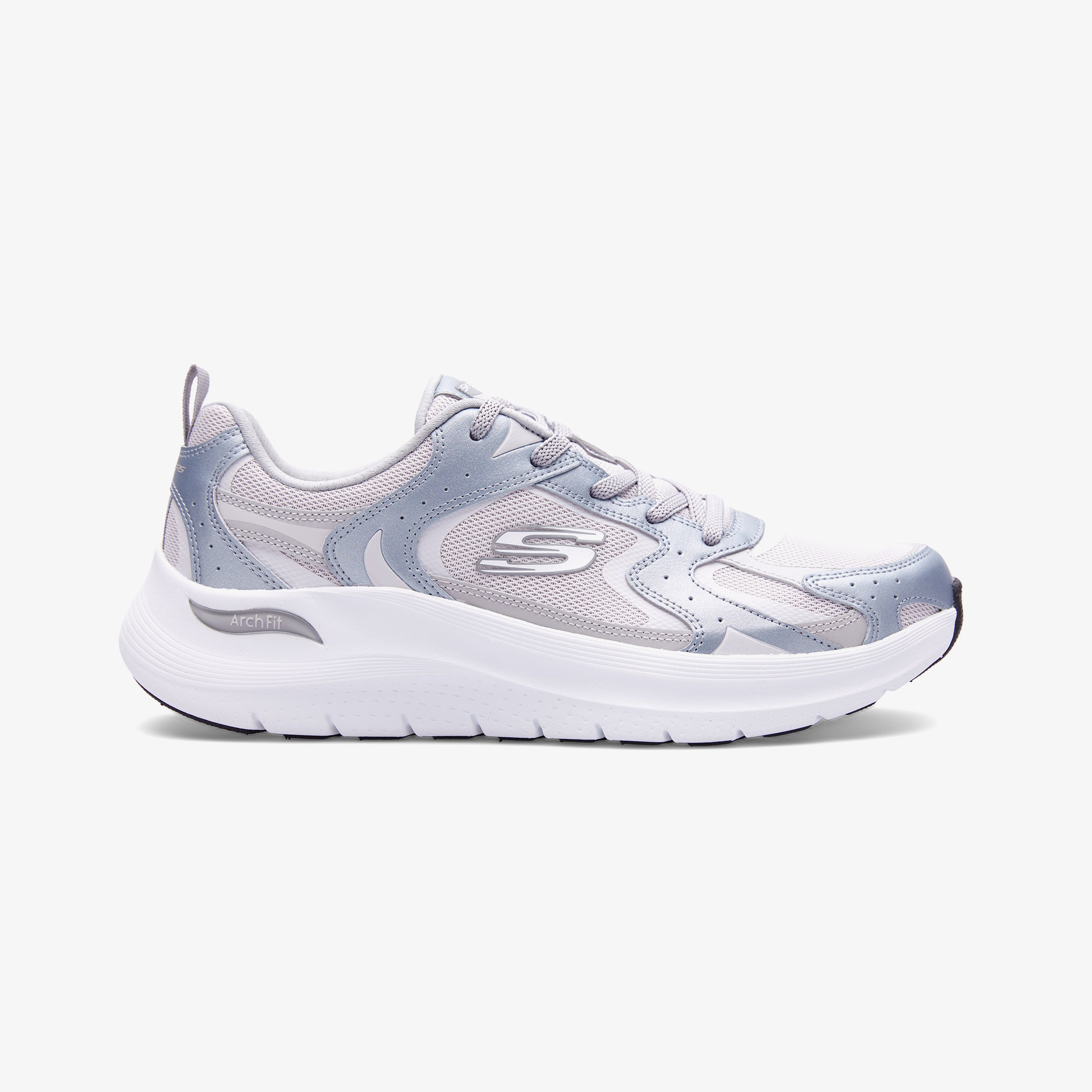 Skechers Arch Fit 2.0 Erkek Gri Spor Ayakkabı