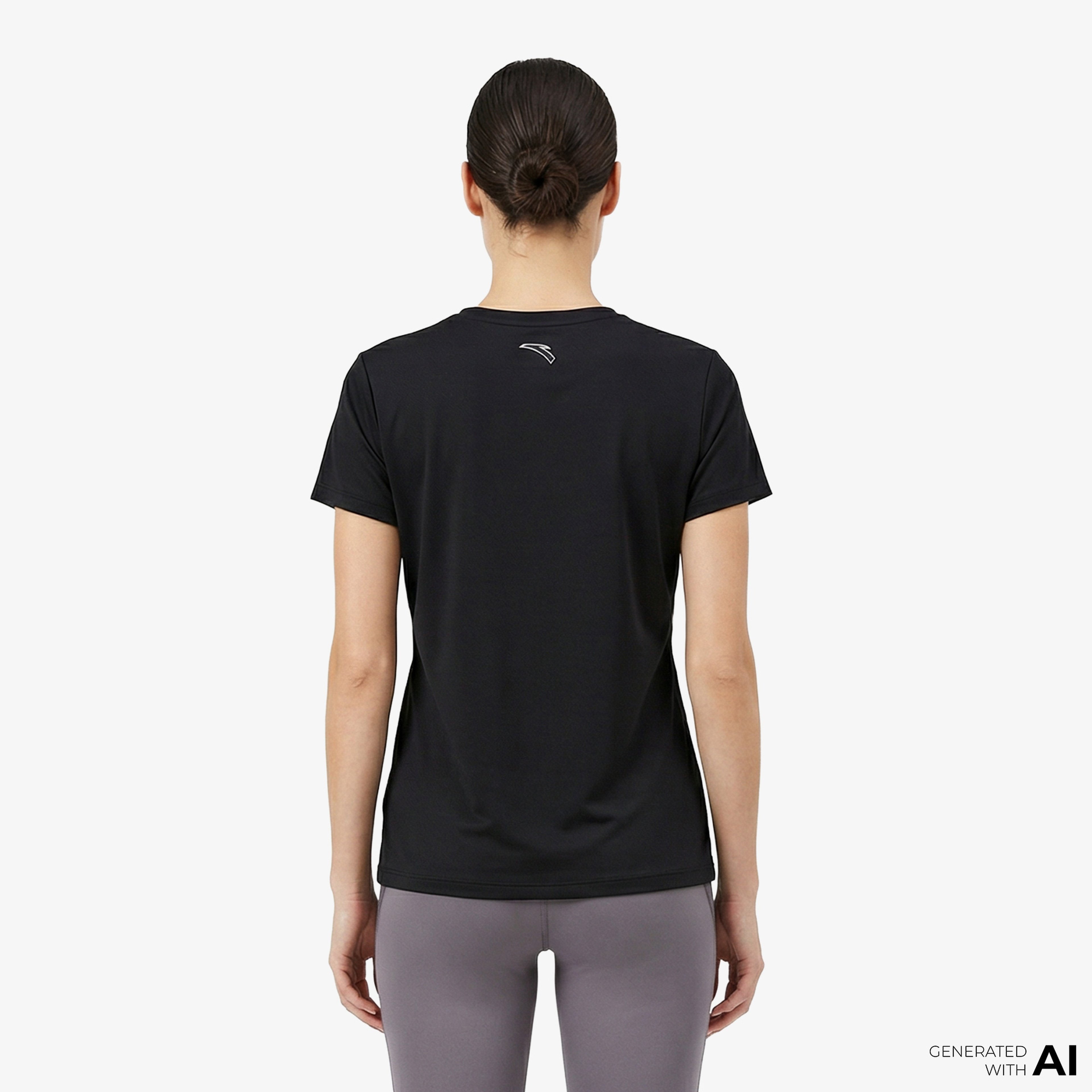 Anta Advanced Running Kadın Siyah T-Shirt