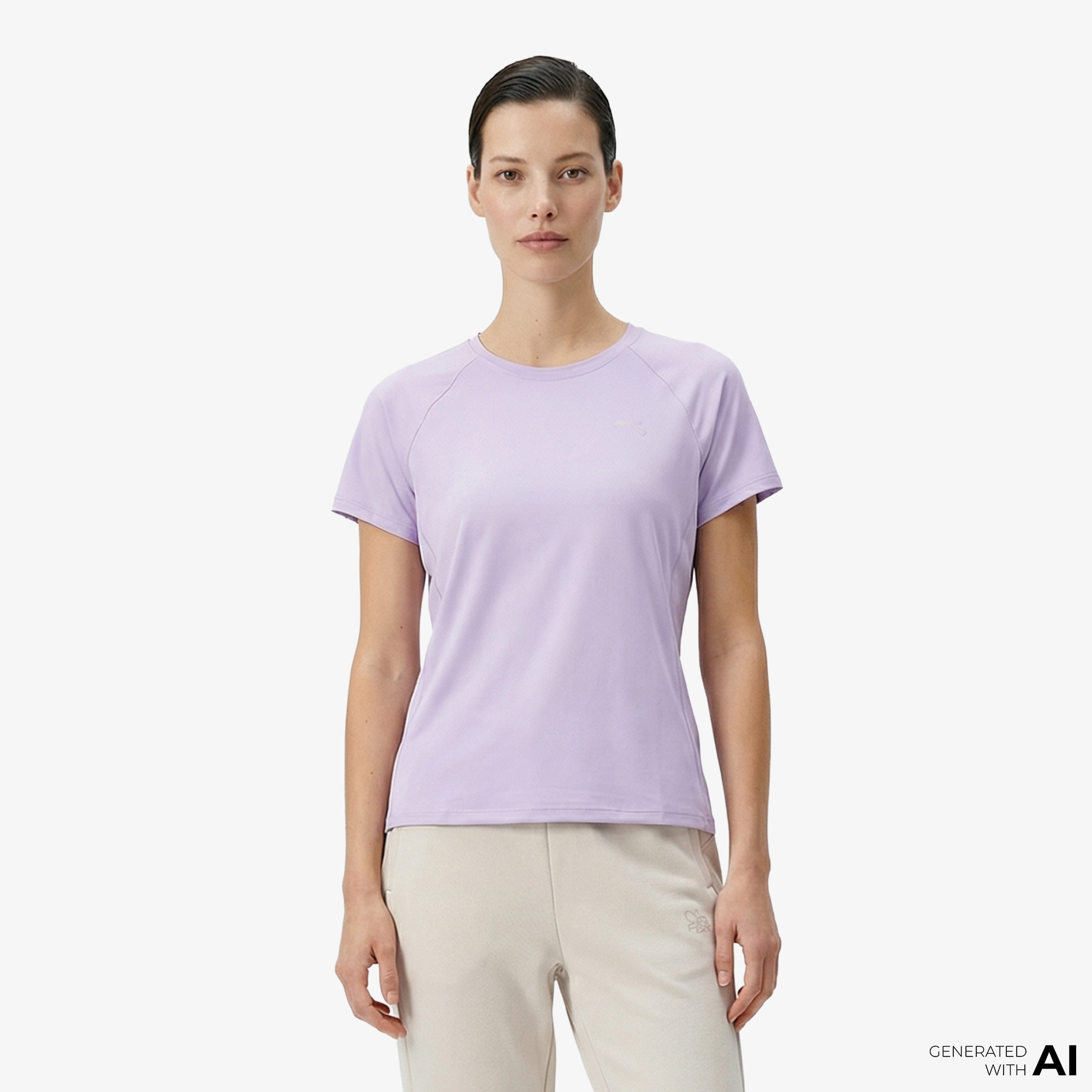 Anta Advanced Running Kadın Mor T-Shirt