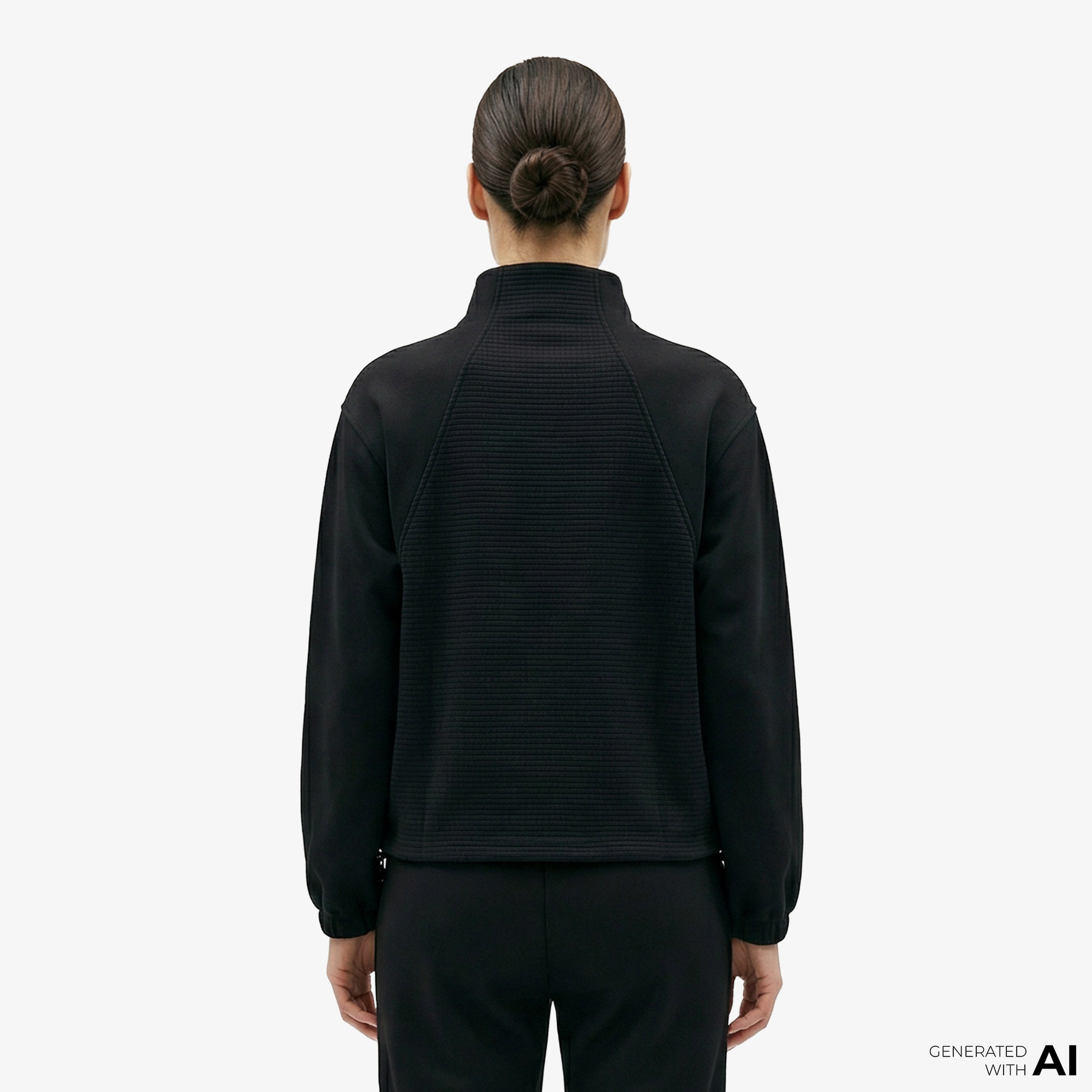 Anta Fearless Trip Kadın Siyah Sweatshirt
