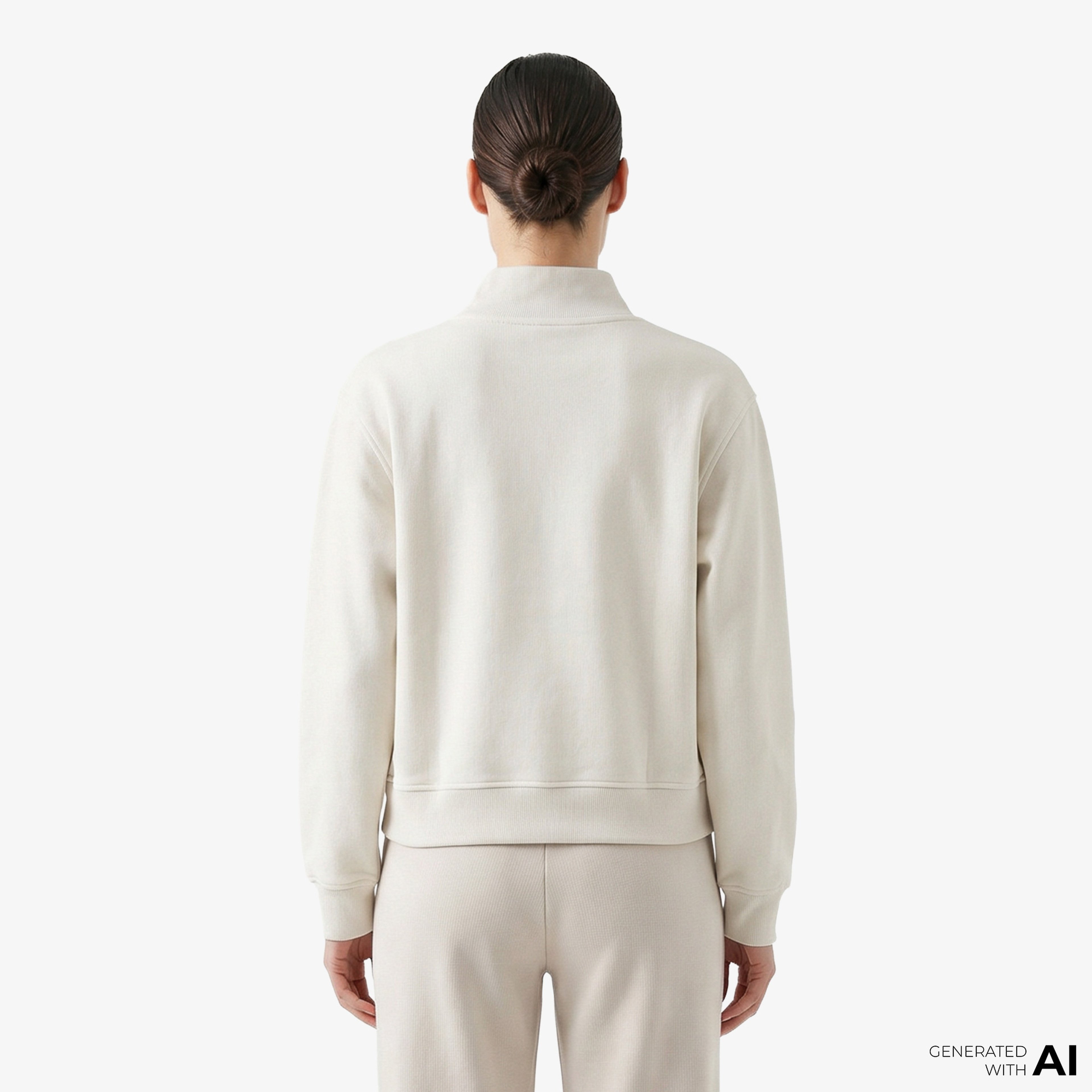 Anta Fearless Trip Kadın Beyaz Sweatshirt