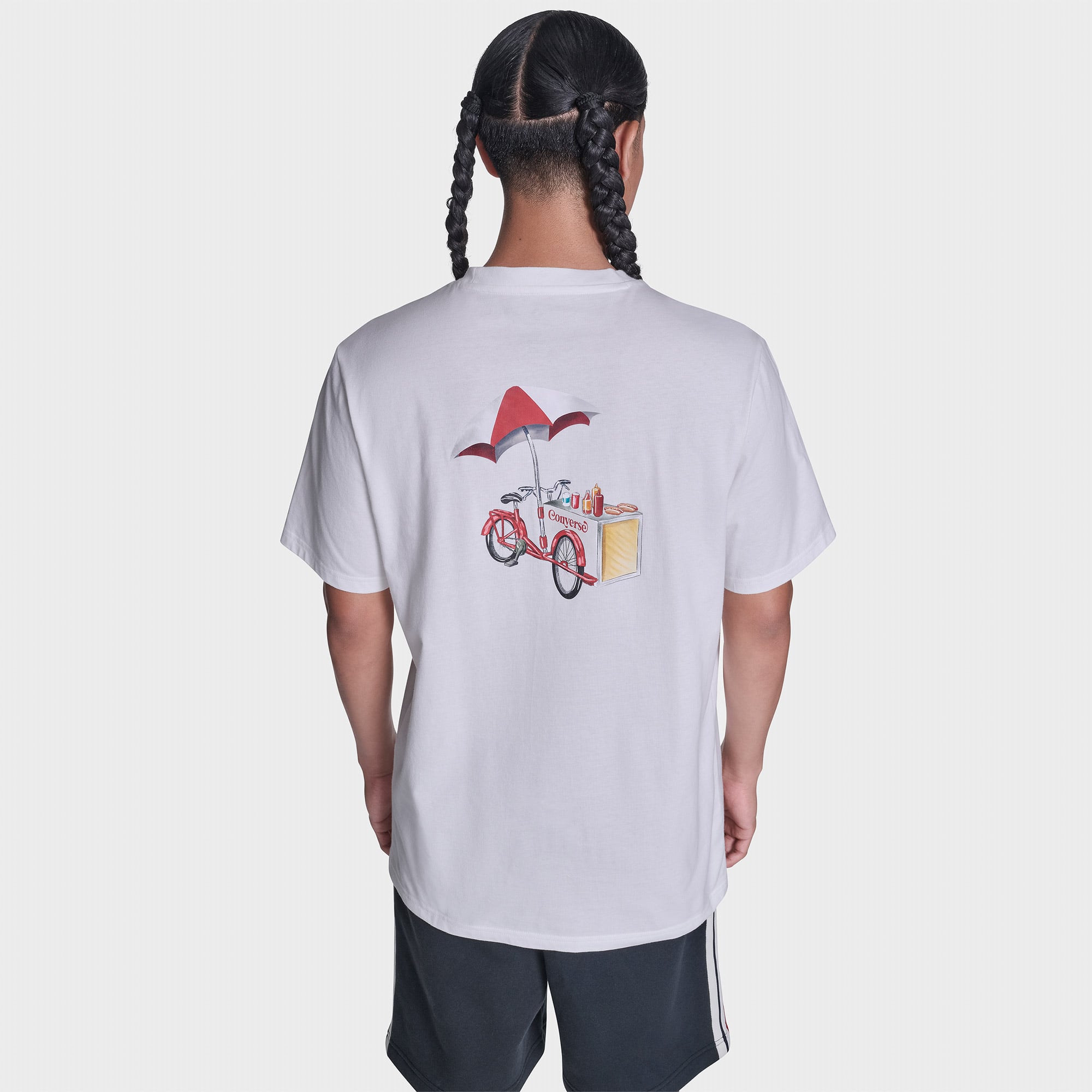 Converse Erkek Beyaz T-Shirt