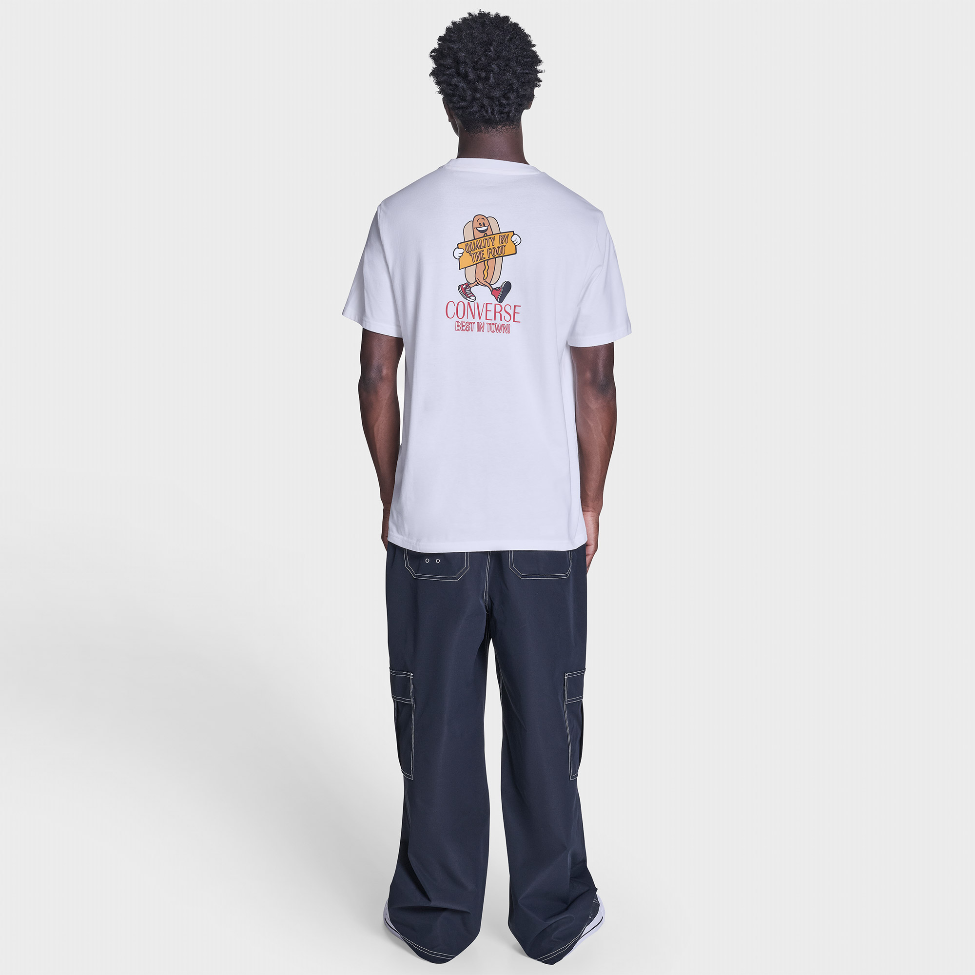 Converse Erkek Beyaz T-Shirt