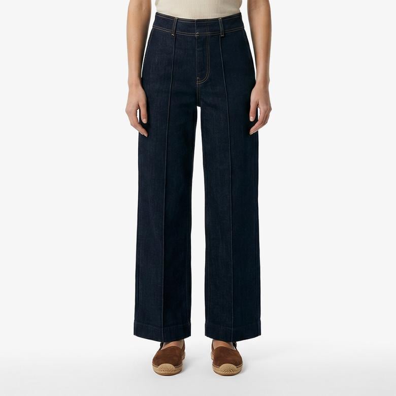 Nautica Kadın Lacivert Slim Fit Denim Pantolon