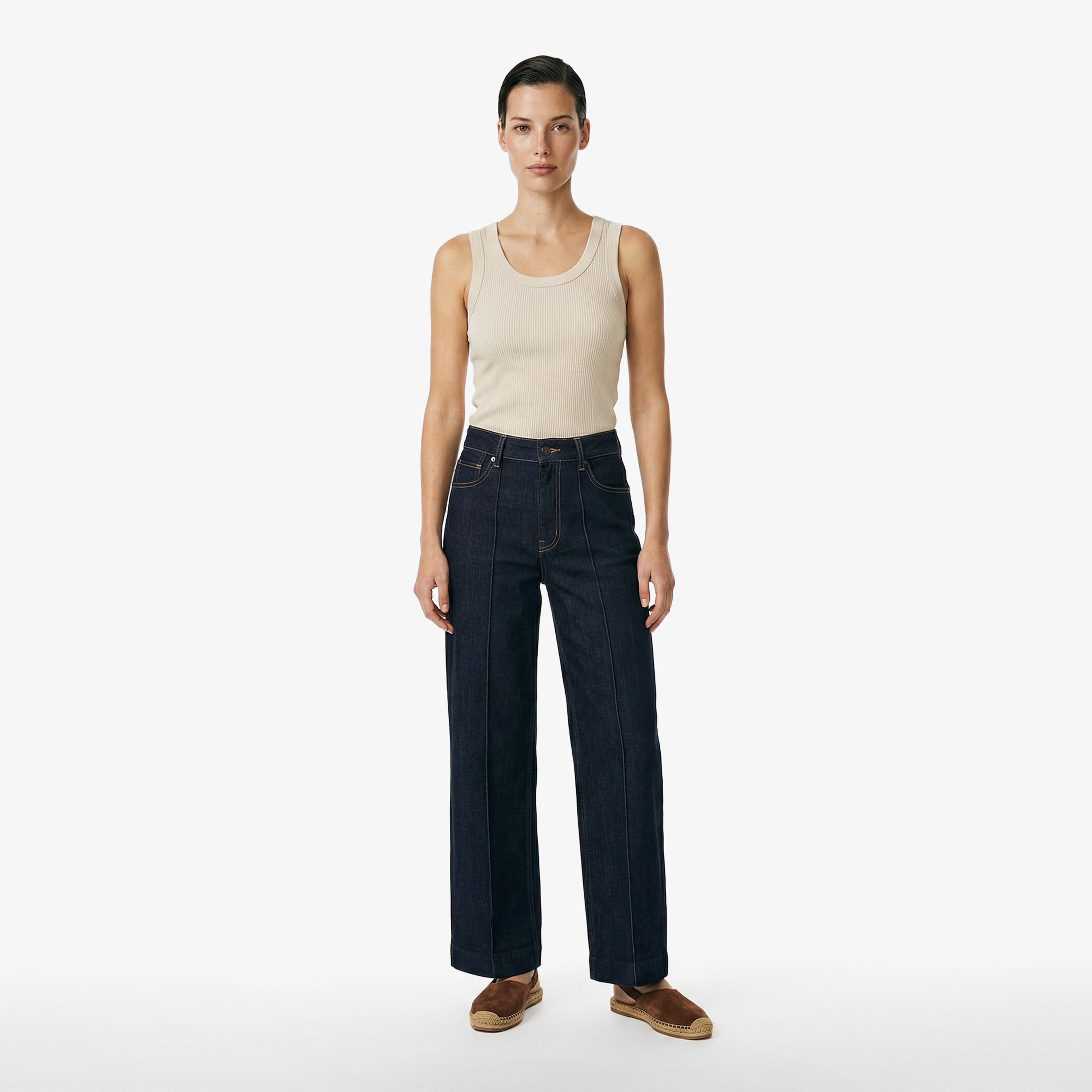 Nautica Kadın Lacivert Slim Fit Denim Pantolon