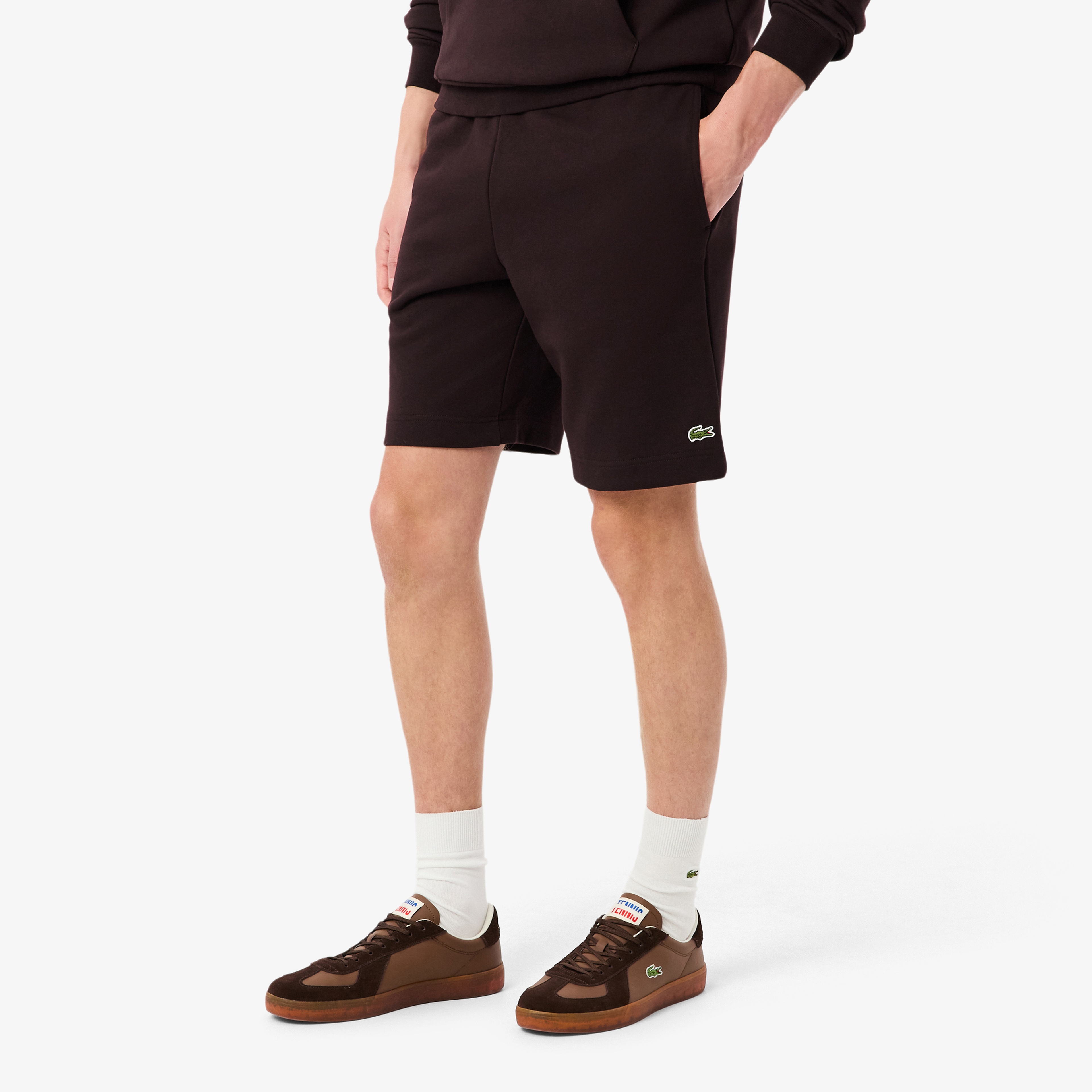 Erkek Regular Fit Koyu Kahverengi Şort