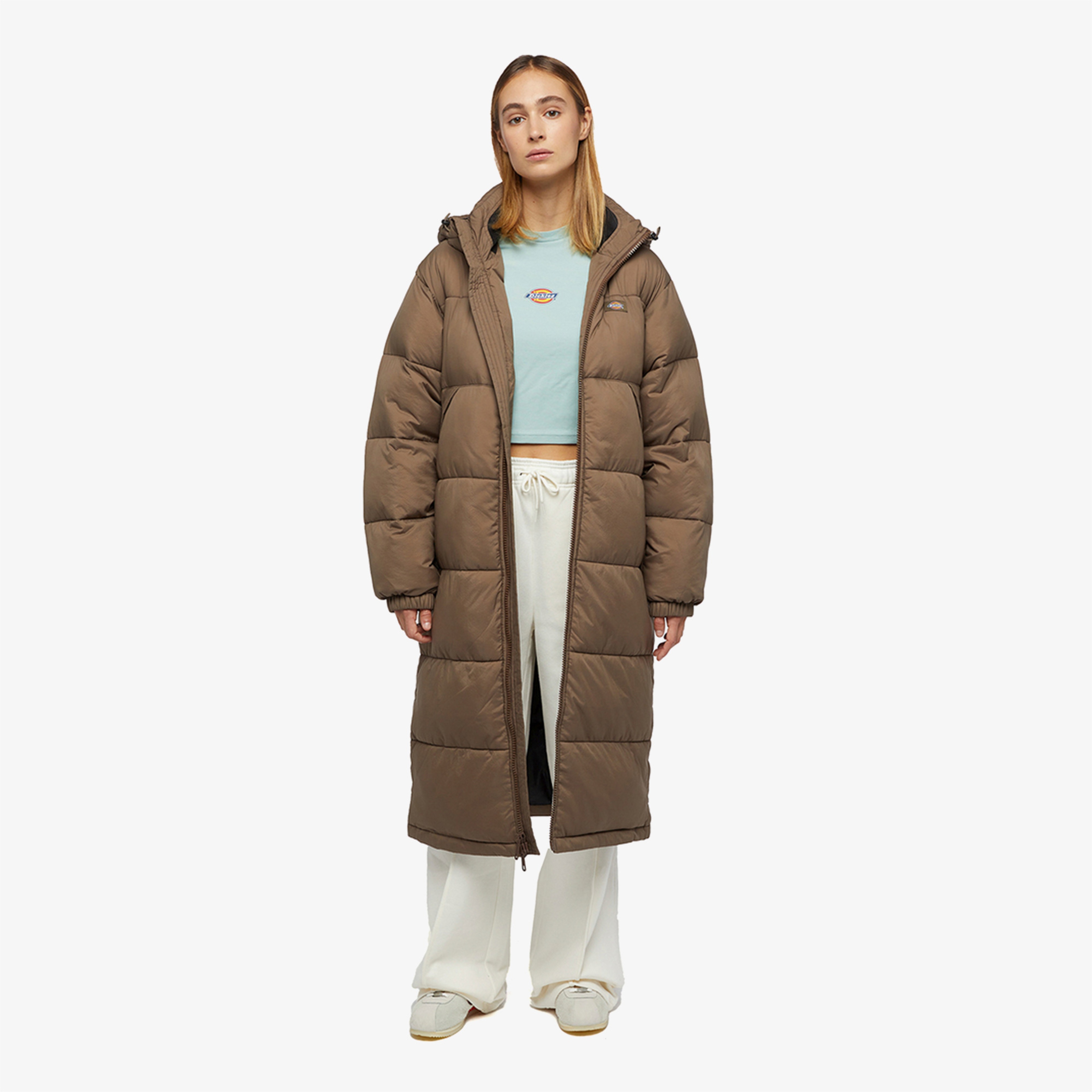 Dickies Alatna Long Kadın Kahverengi Ceket