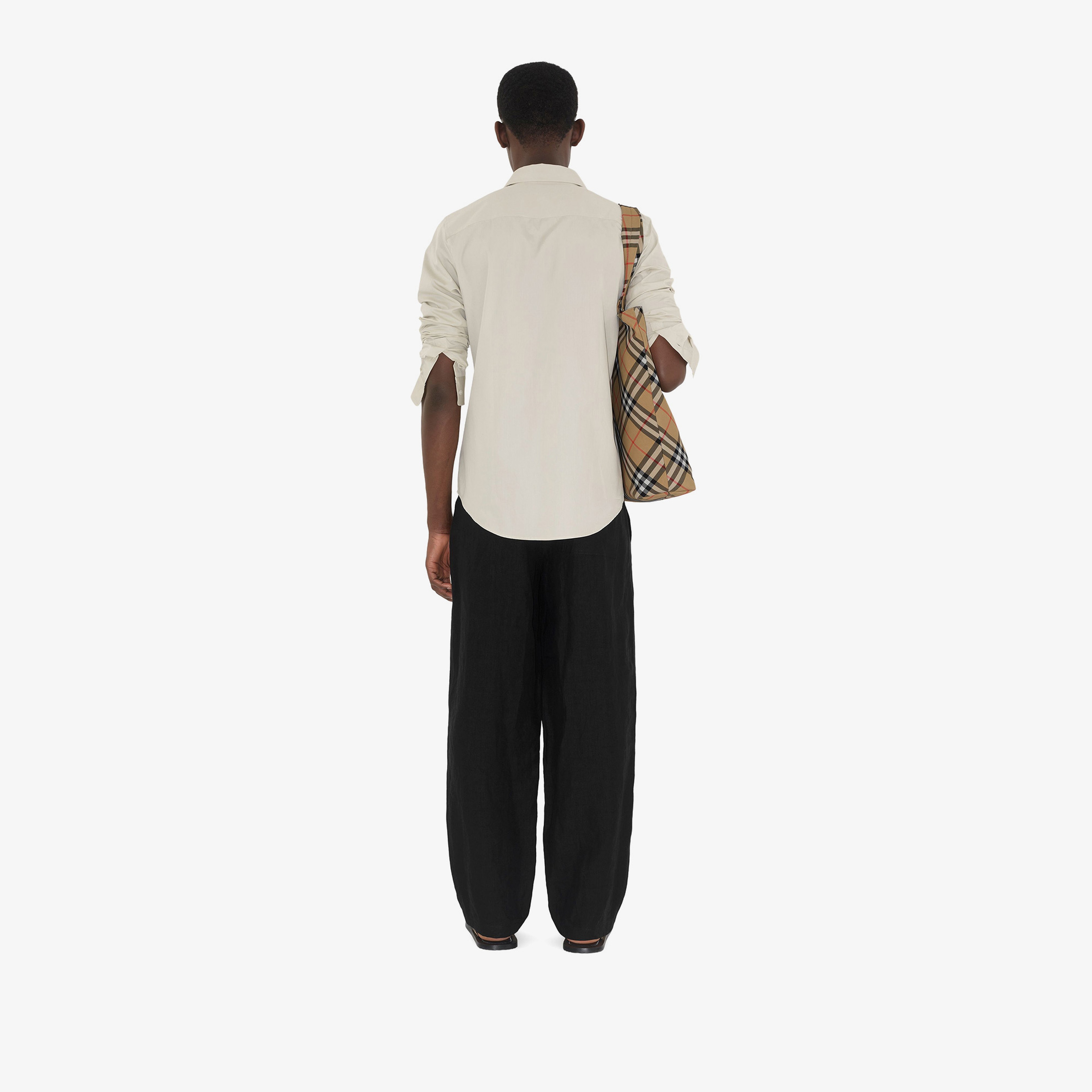 Burberry Erkek Beyaz Gömlek