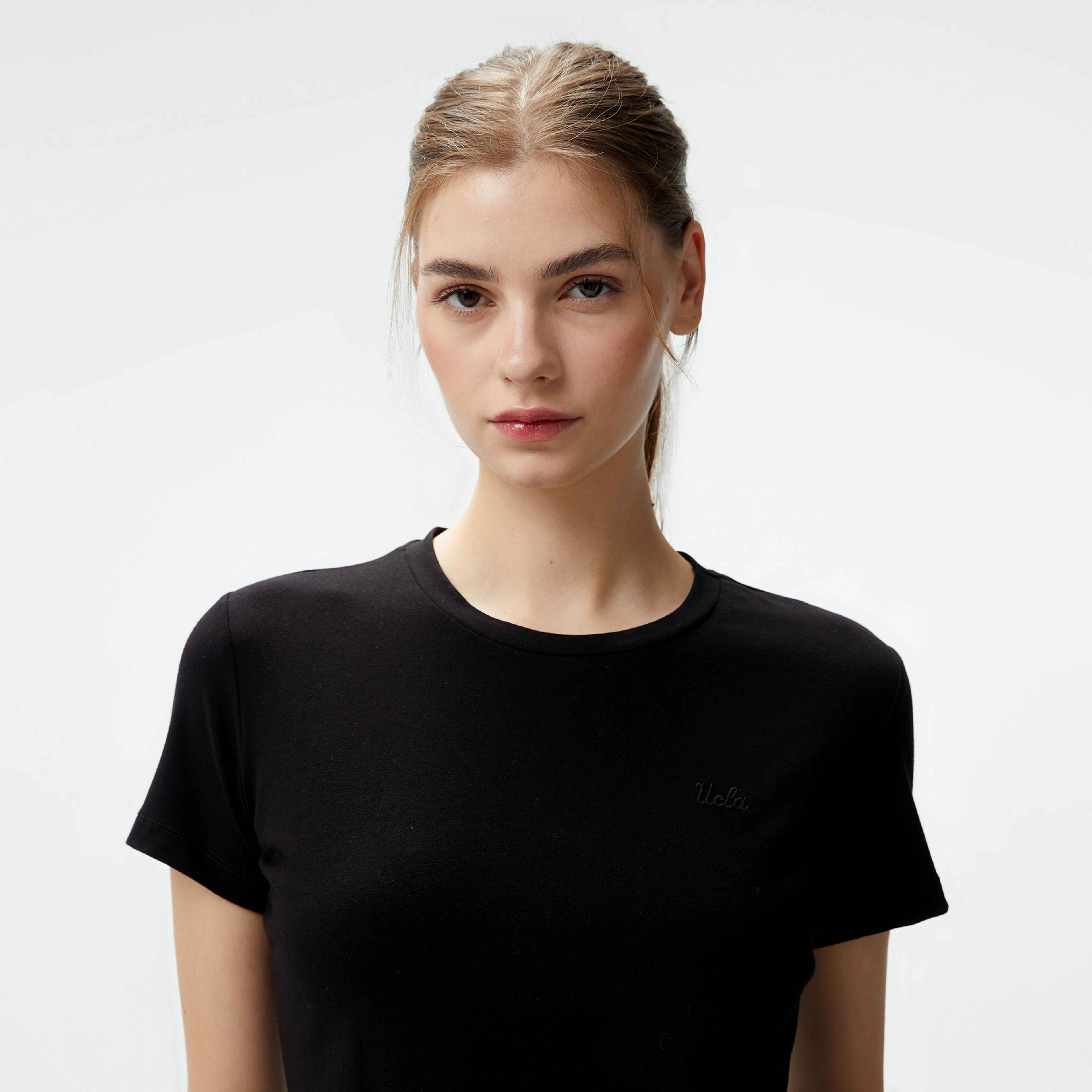 Ucla Destina Kadın Siyah T-Shirt