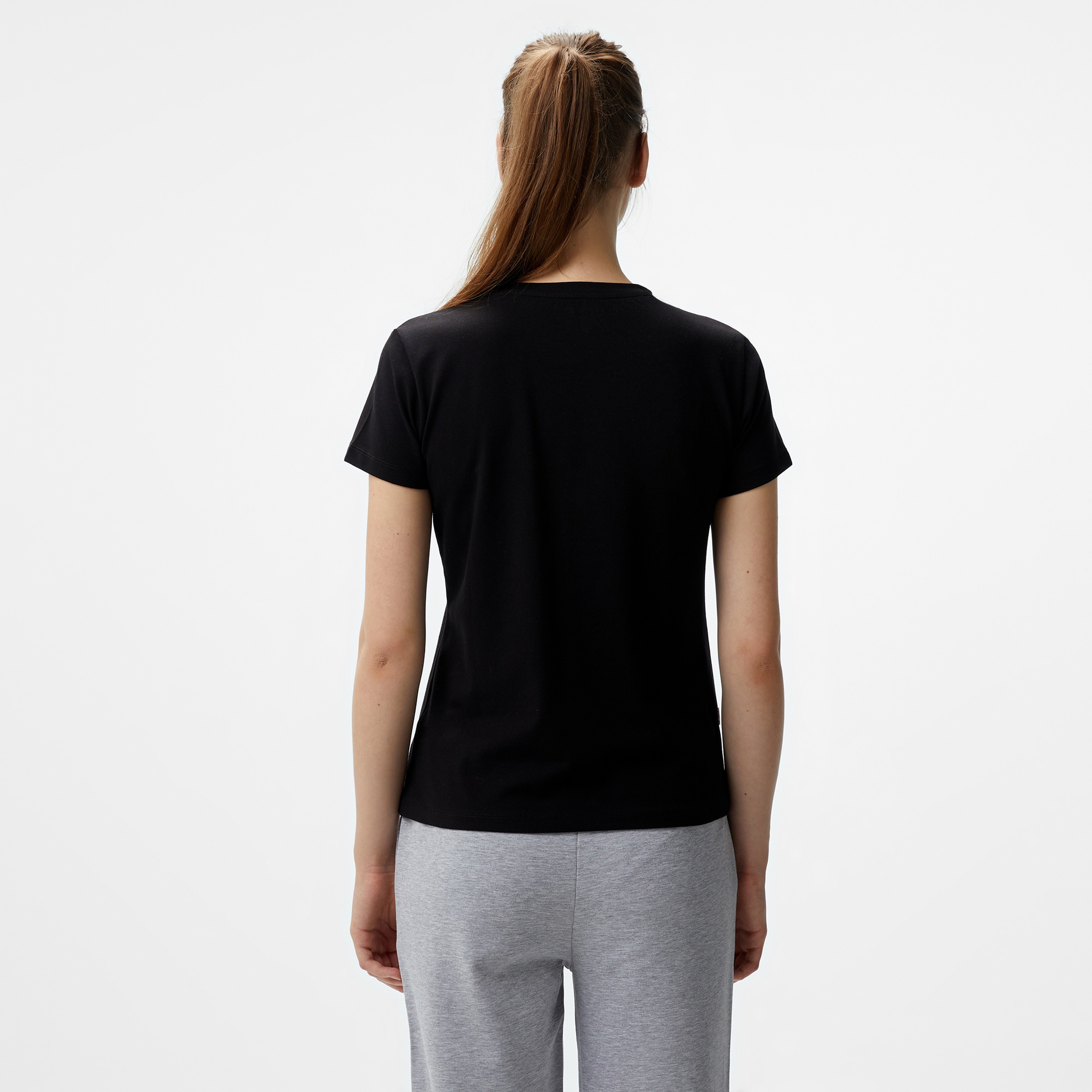 Ucla Destina Kadın Siyah T-Shirt