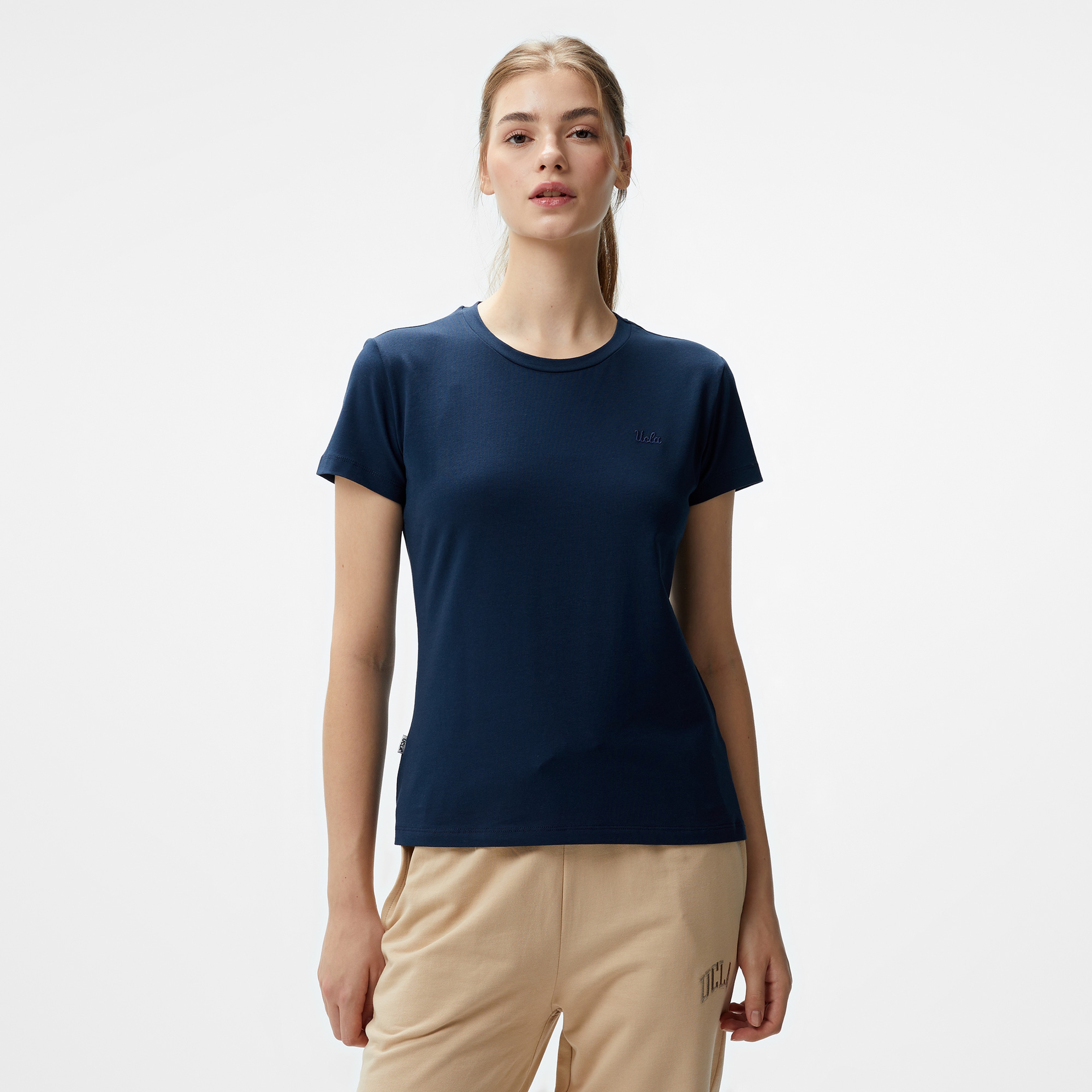Ucla Fortuno Kadın Lacivert T-Shirt