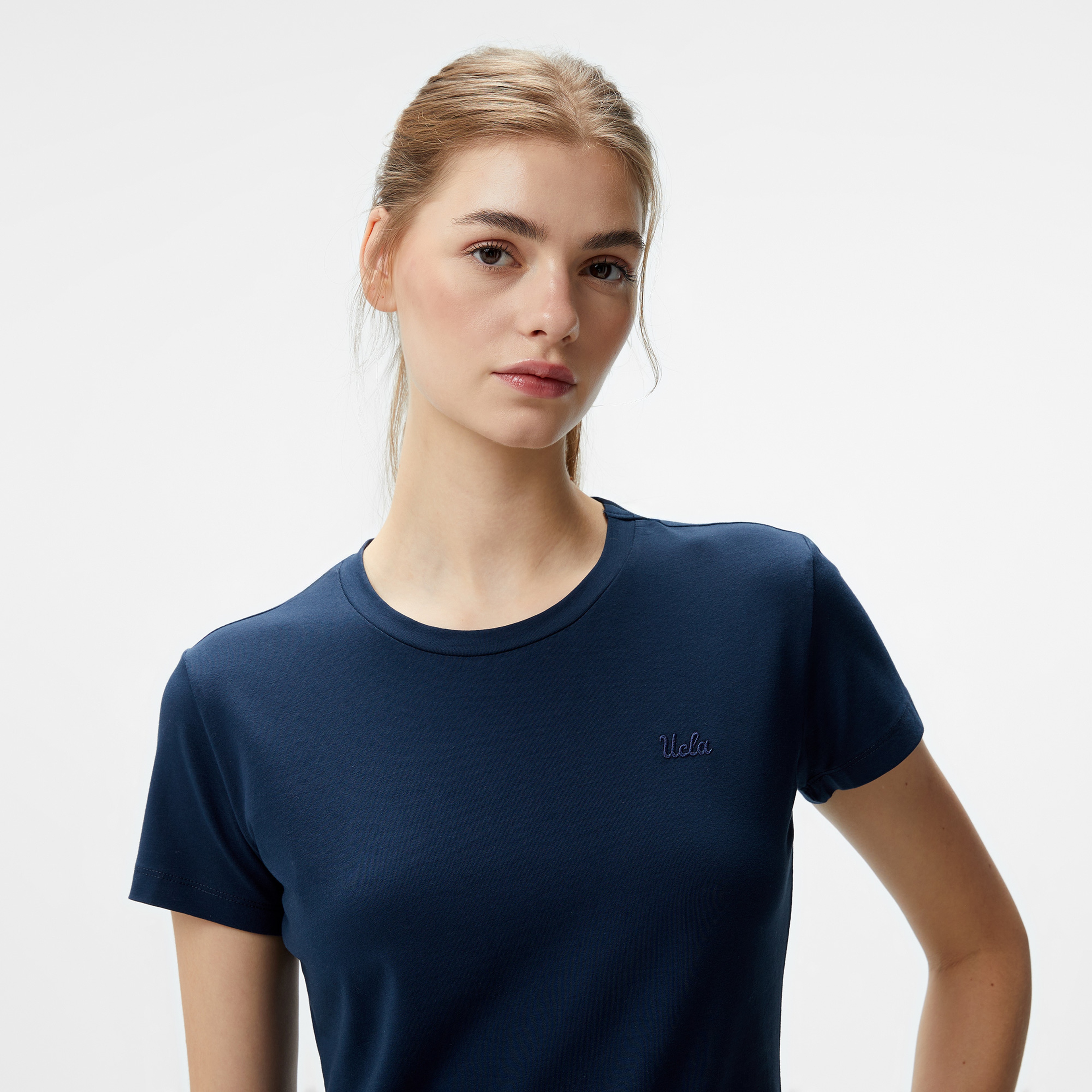 Ucla Fortuno Kadın Lacivert T-Shirt