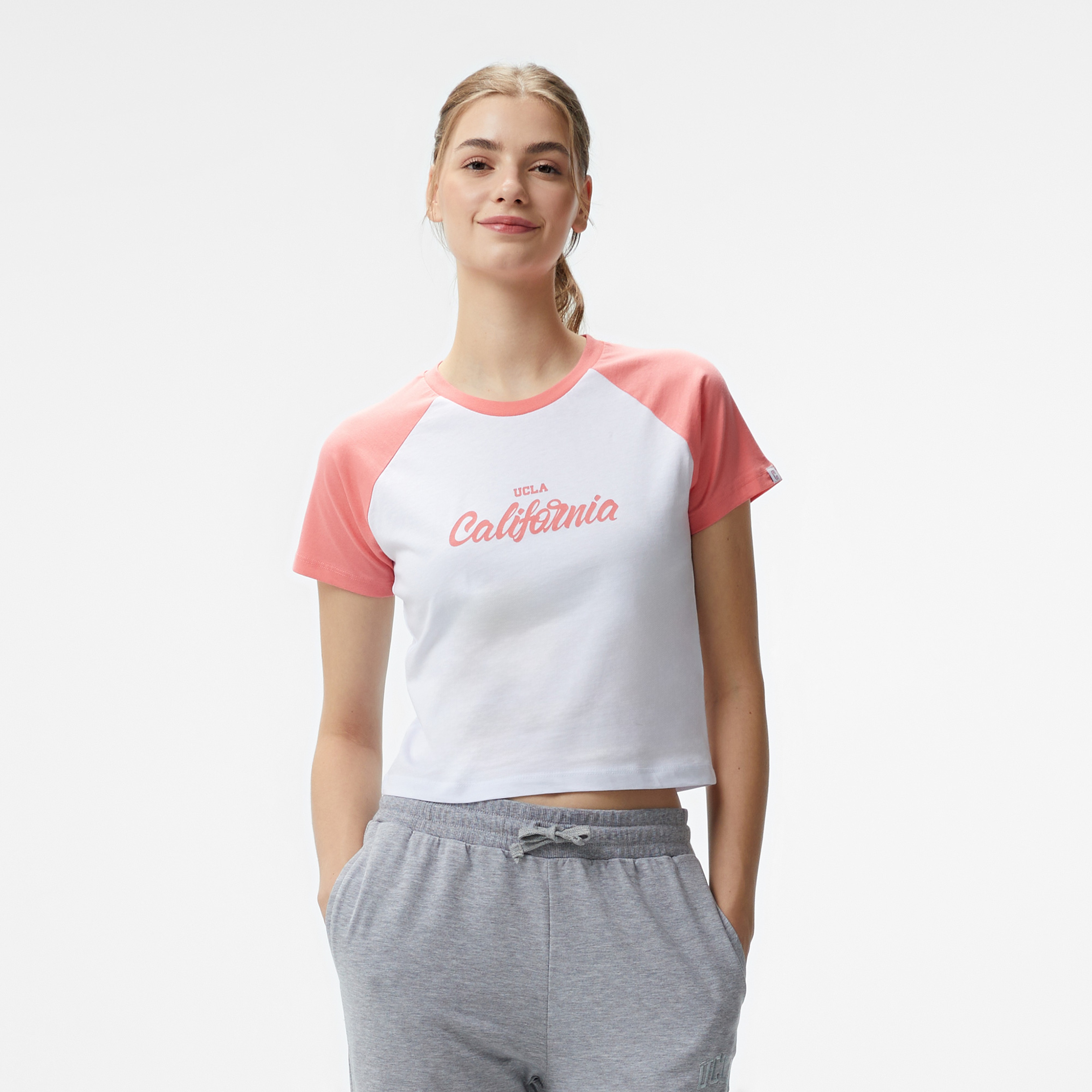 Ucla Avalon Kadın Pembe T-Shirt
