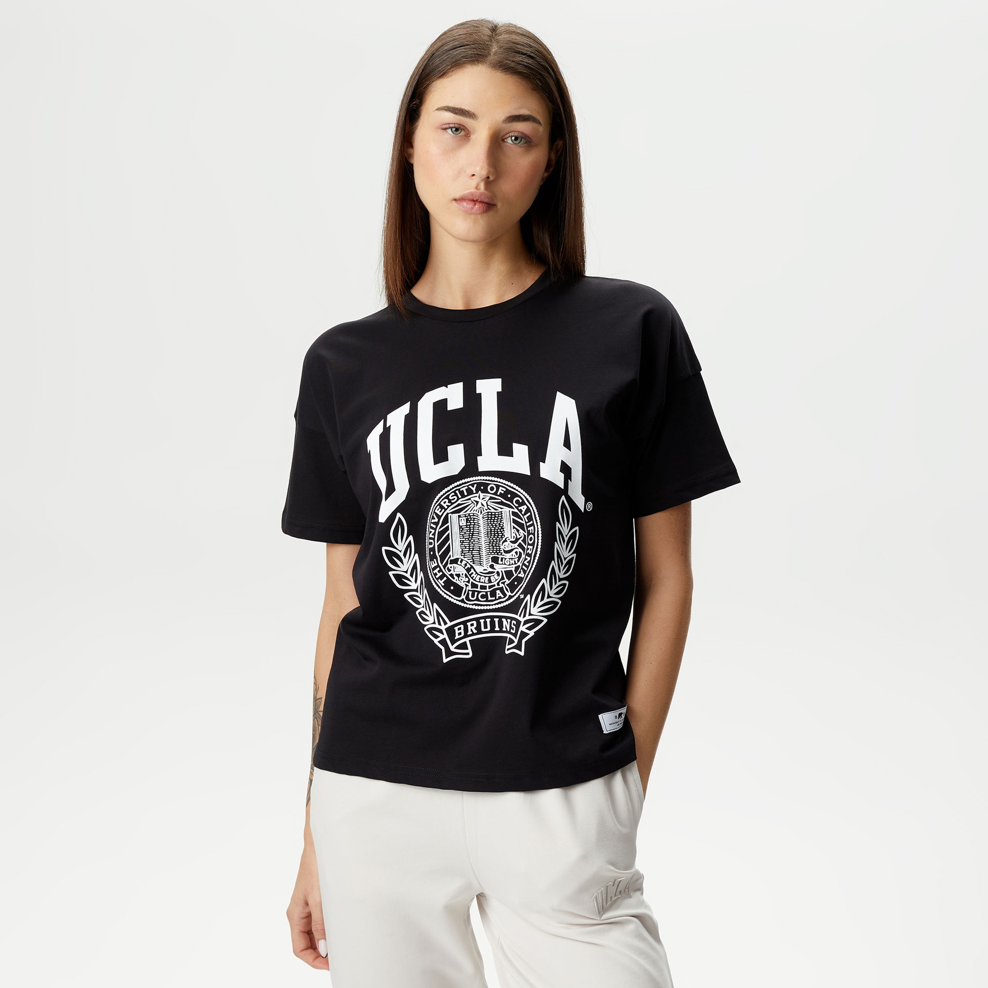 Ucla Avalon Kadın Siyah T-Shirt
