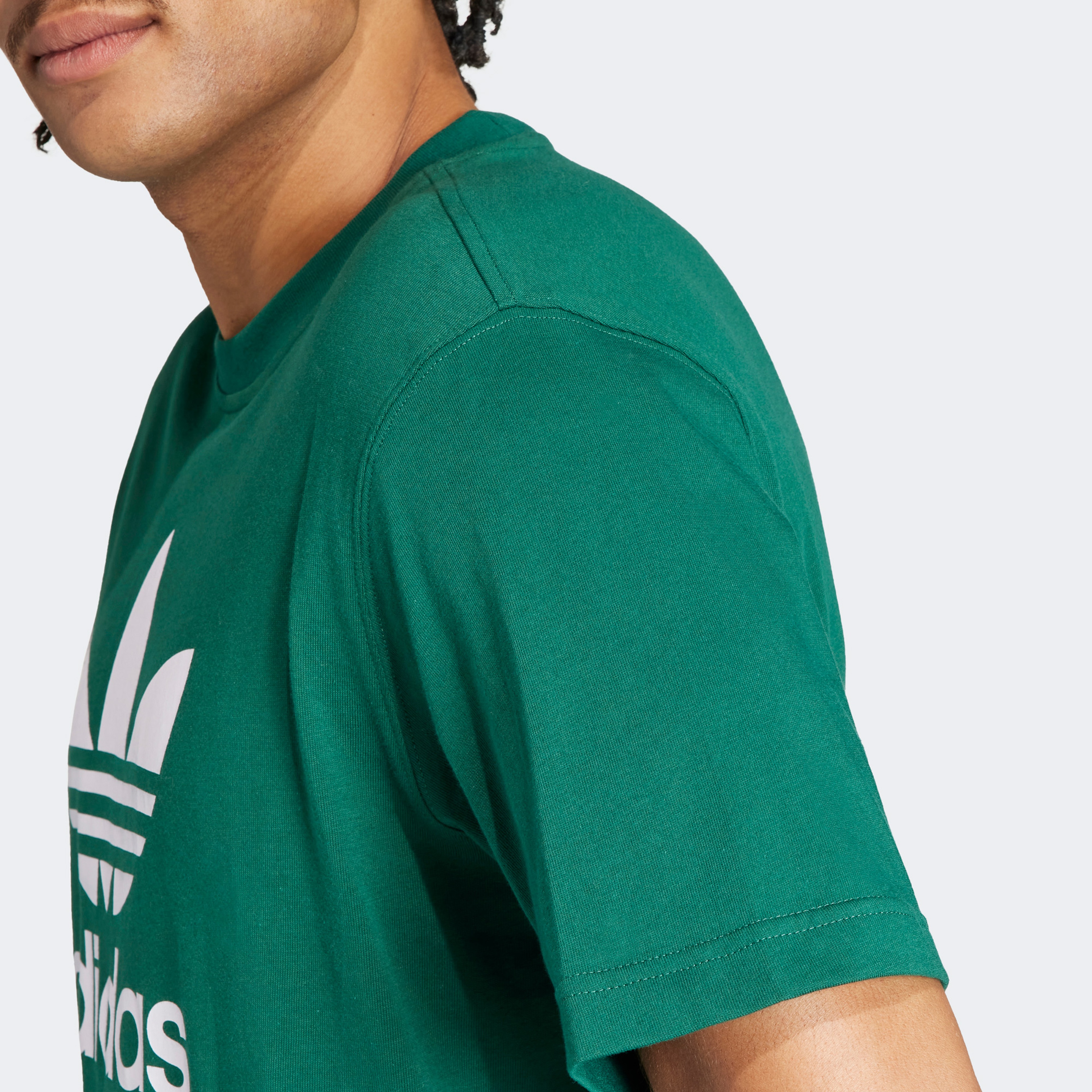 adidas Trefoil Erkek Yeşil T-Shirt