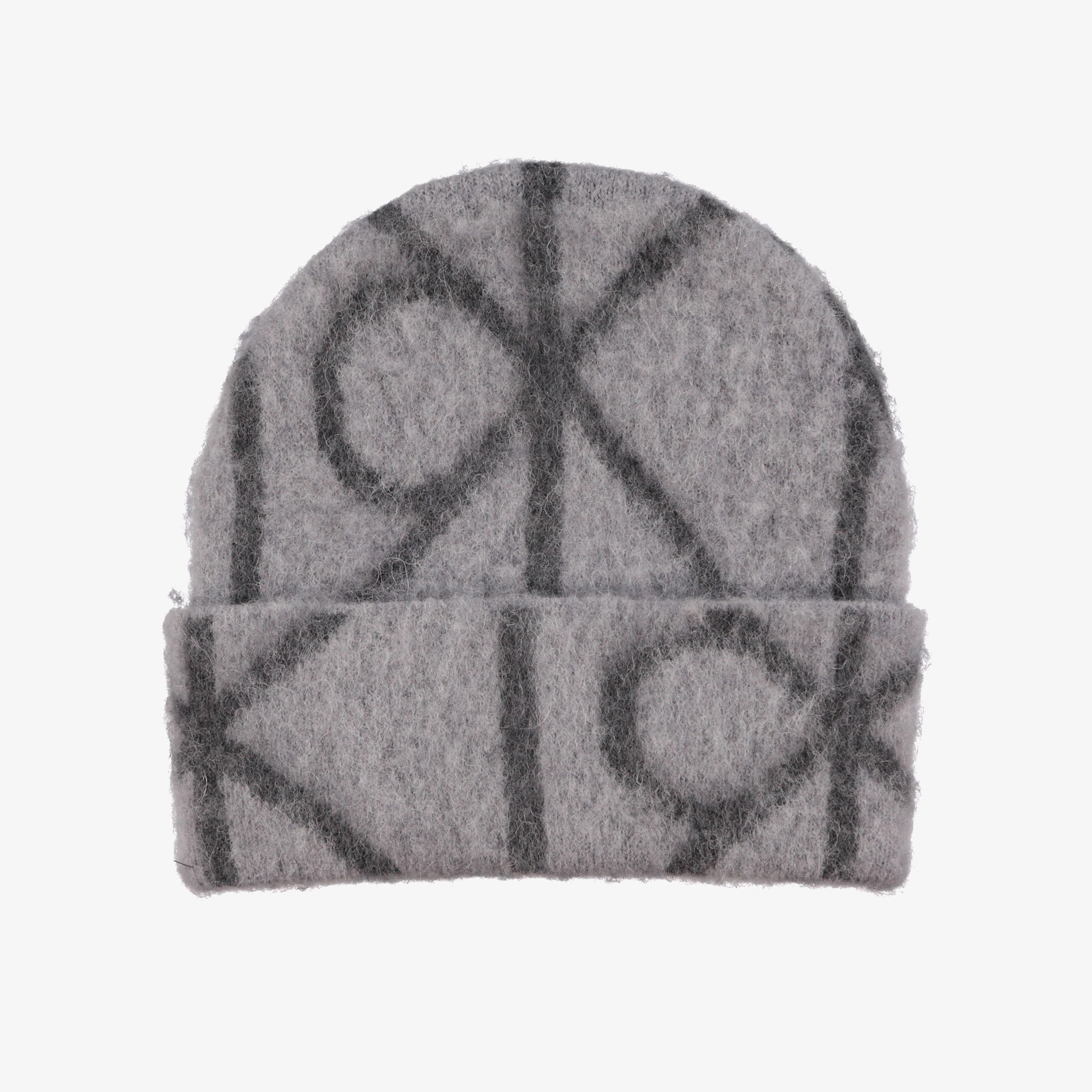 Calvin Klein Emblem Brushed Erkek Gri Bere