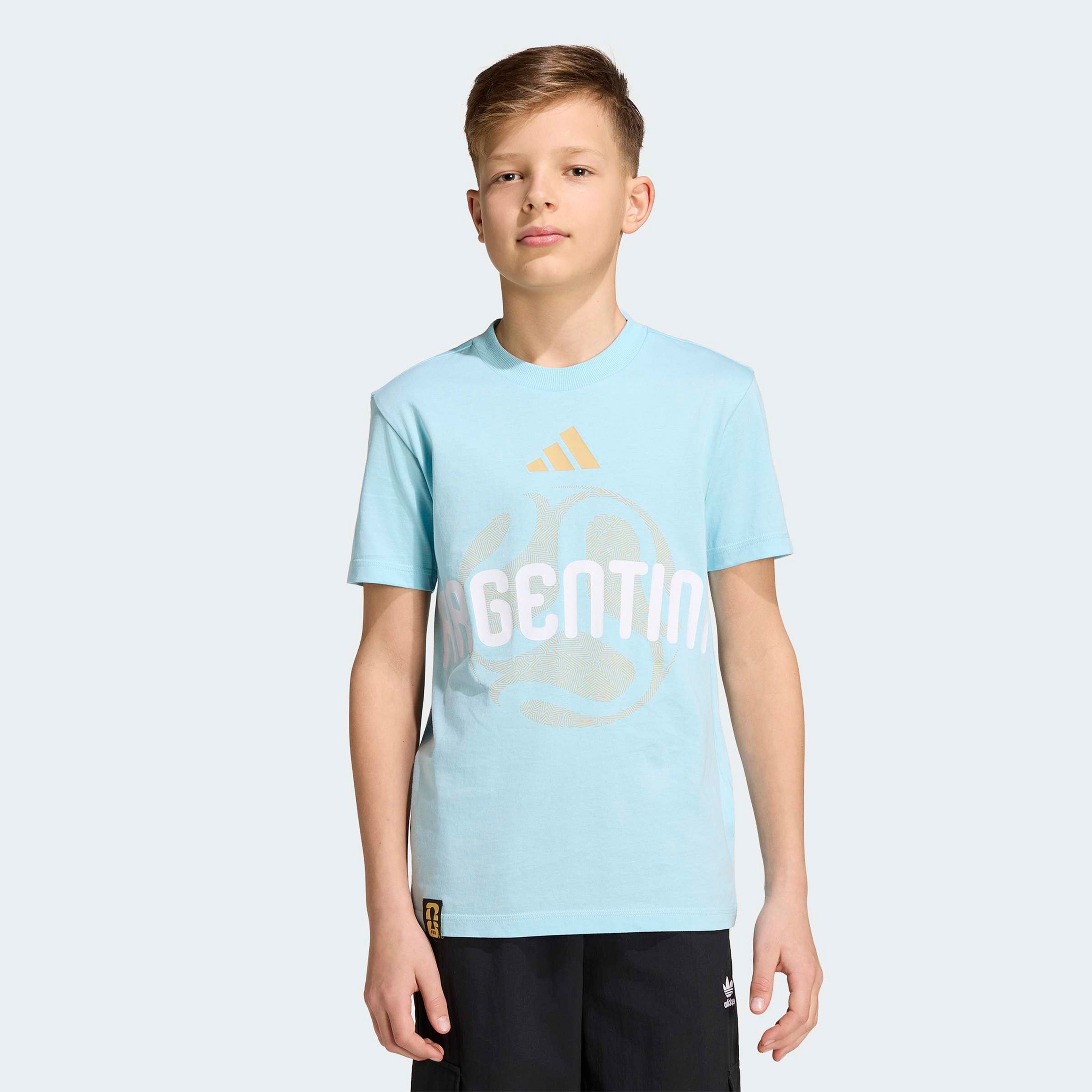 adidas Arjantin Milli Takım Çocuk Mavi T-Shirt