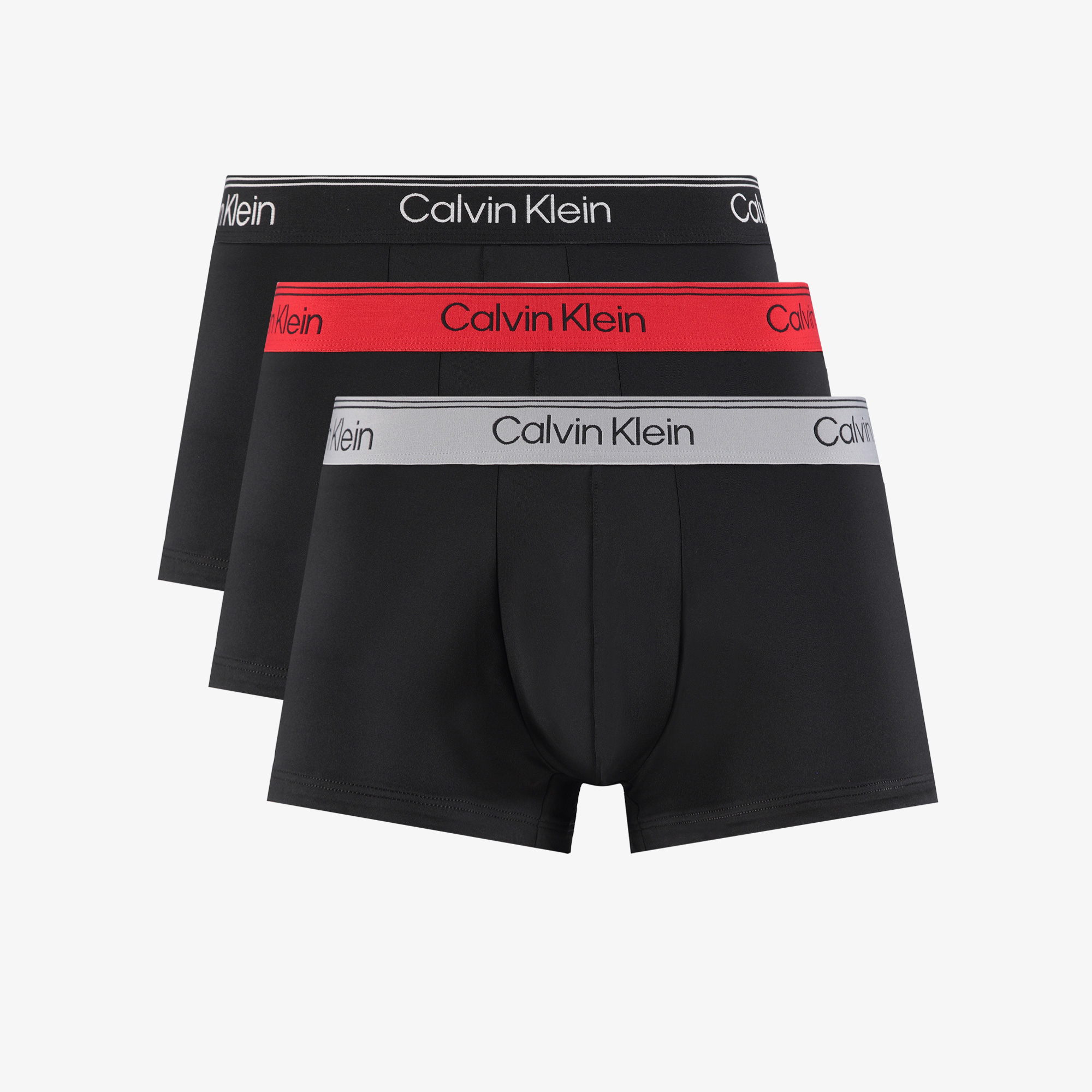 Calvin Klein Low Rise 3' Lü Erkek Siyah Boxer