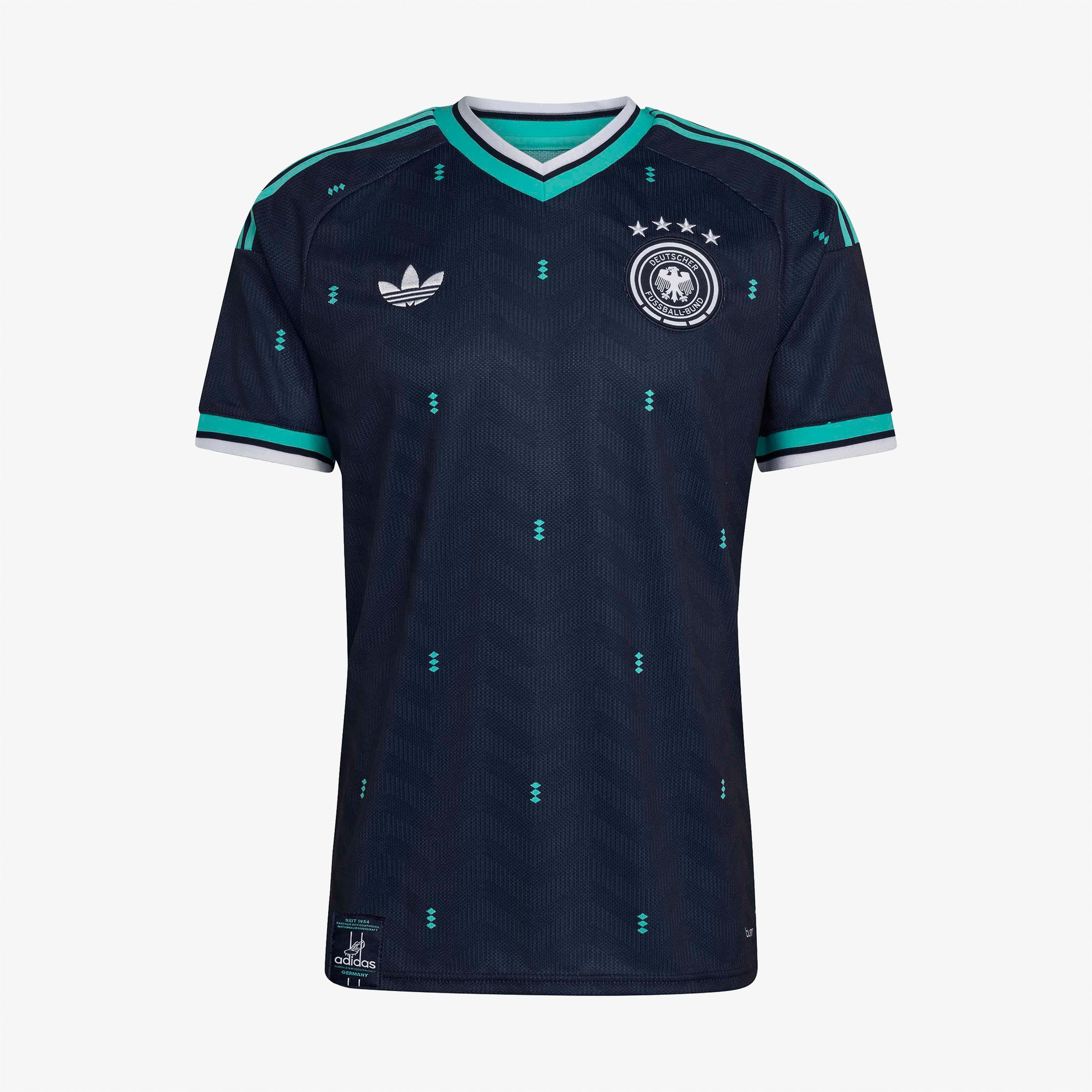adidas Almanya 26 Deplasman Erkek Mavi Forma