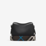Burberry Small Rocking Horse Satchel Erkek Siyah Postacı Çantası