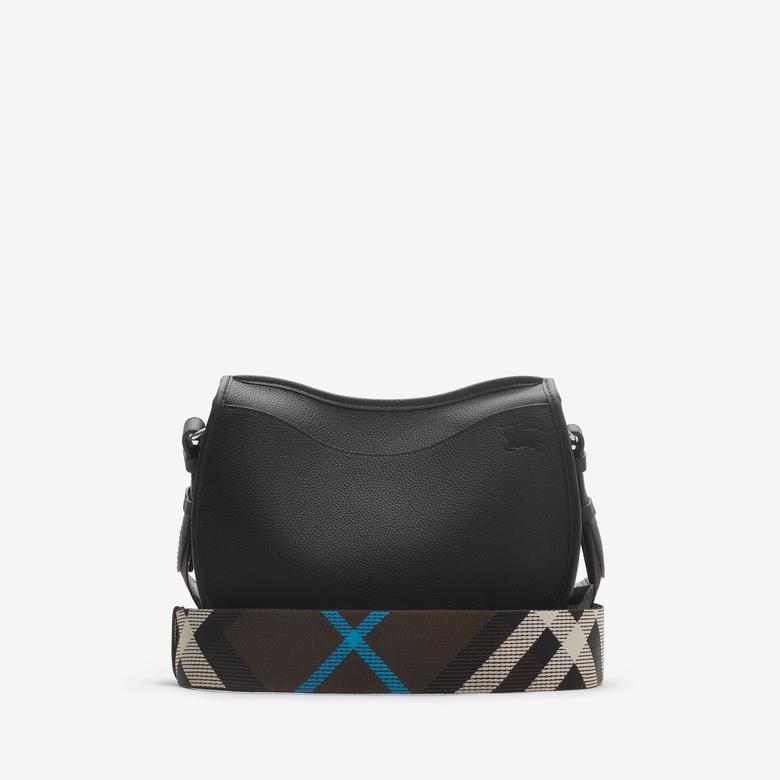 Burberry Small Rocking Horse Satchel Erkek Siyah Postacı Çantası