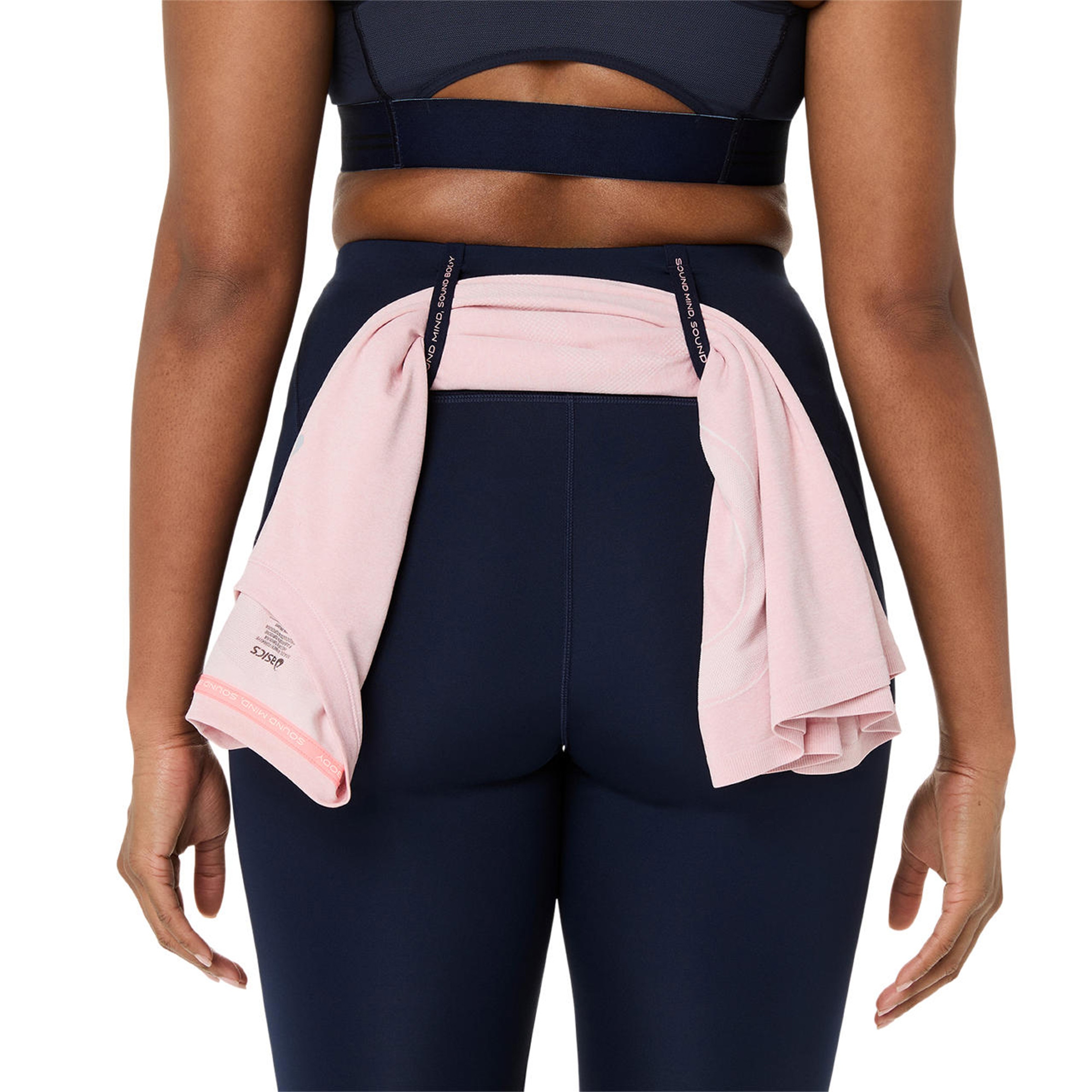 Asics Road High Waist Kadın Siyah Koşu Taytı