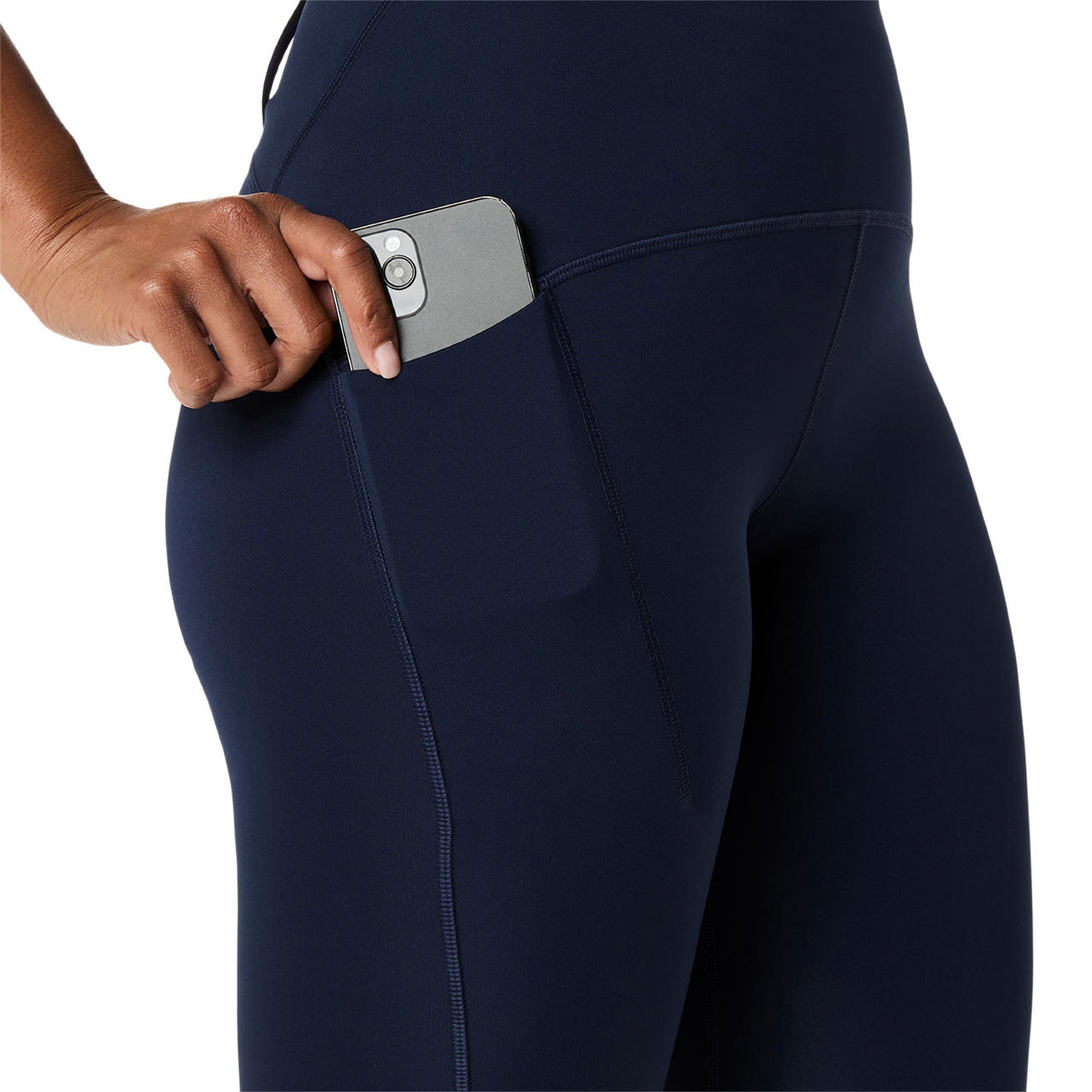 Asics Road High Waist Kadın Siyah Koşu Taytı