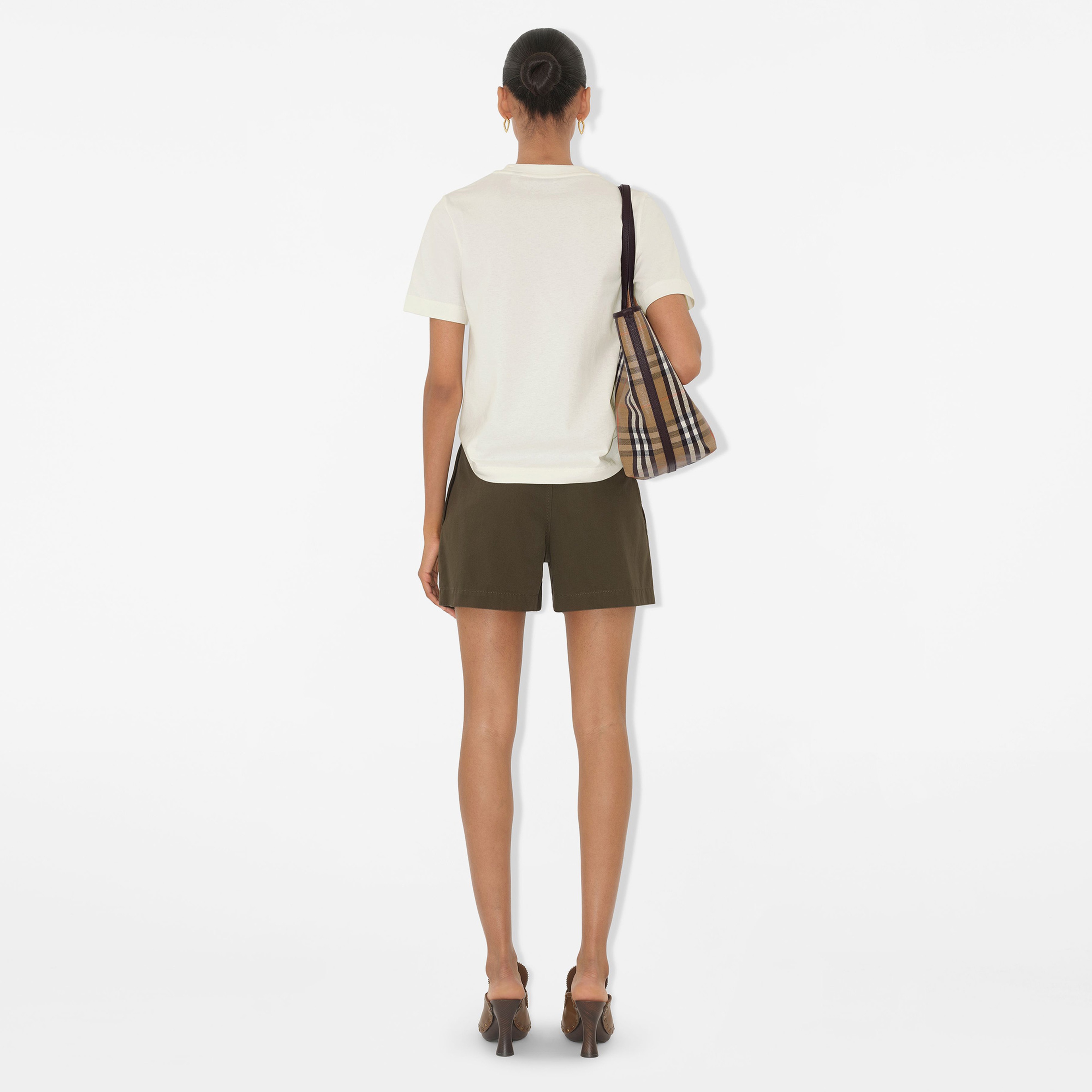 Burberry Kadın Beyaz T-Shirt