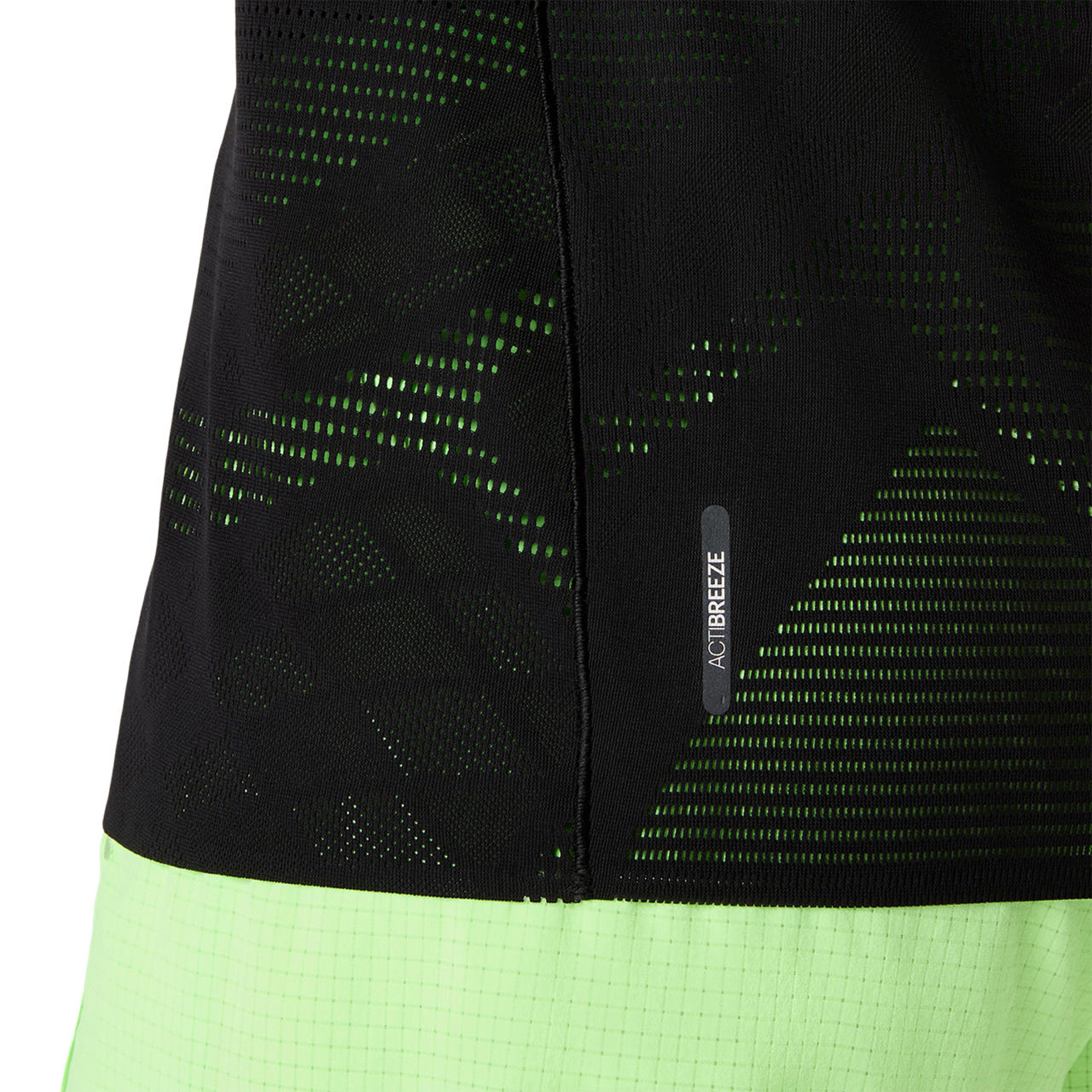 Asics Metarun Ss Top Kadın Siyah Koşu T-Shirt